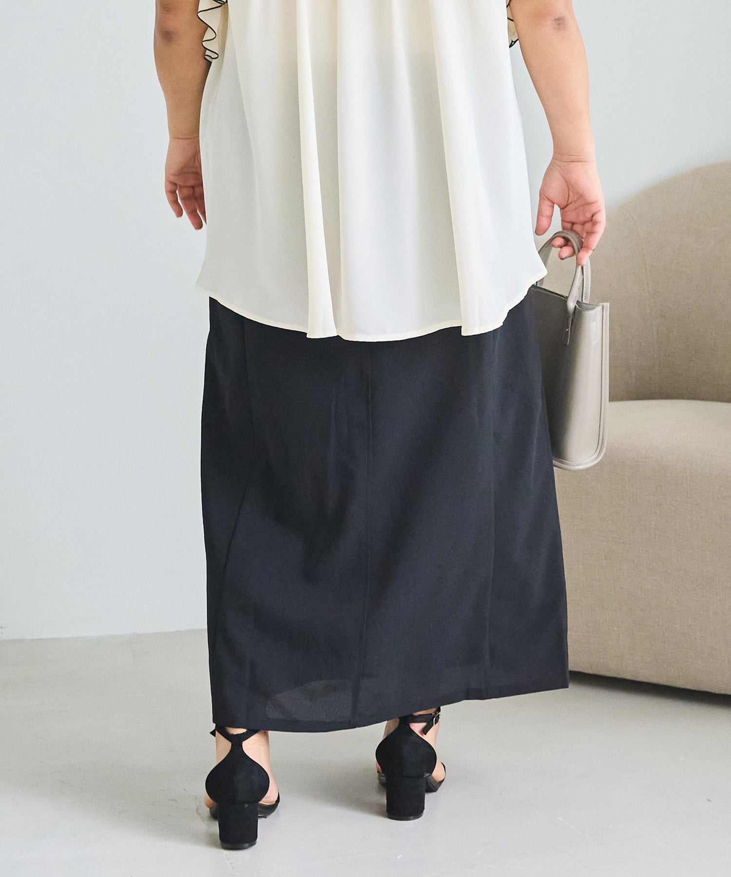 ブラック model:161cm 着用サイズ:3L