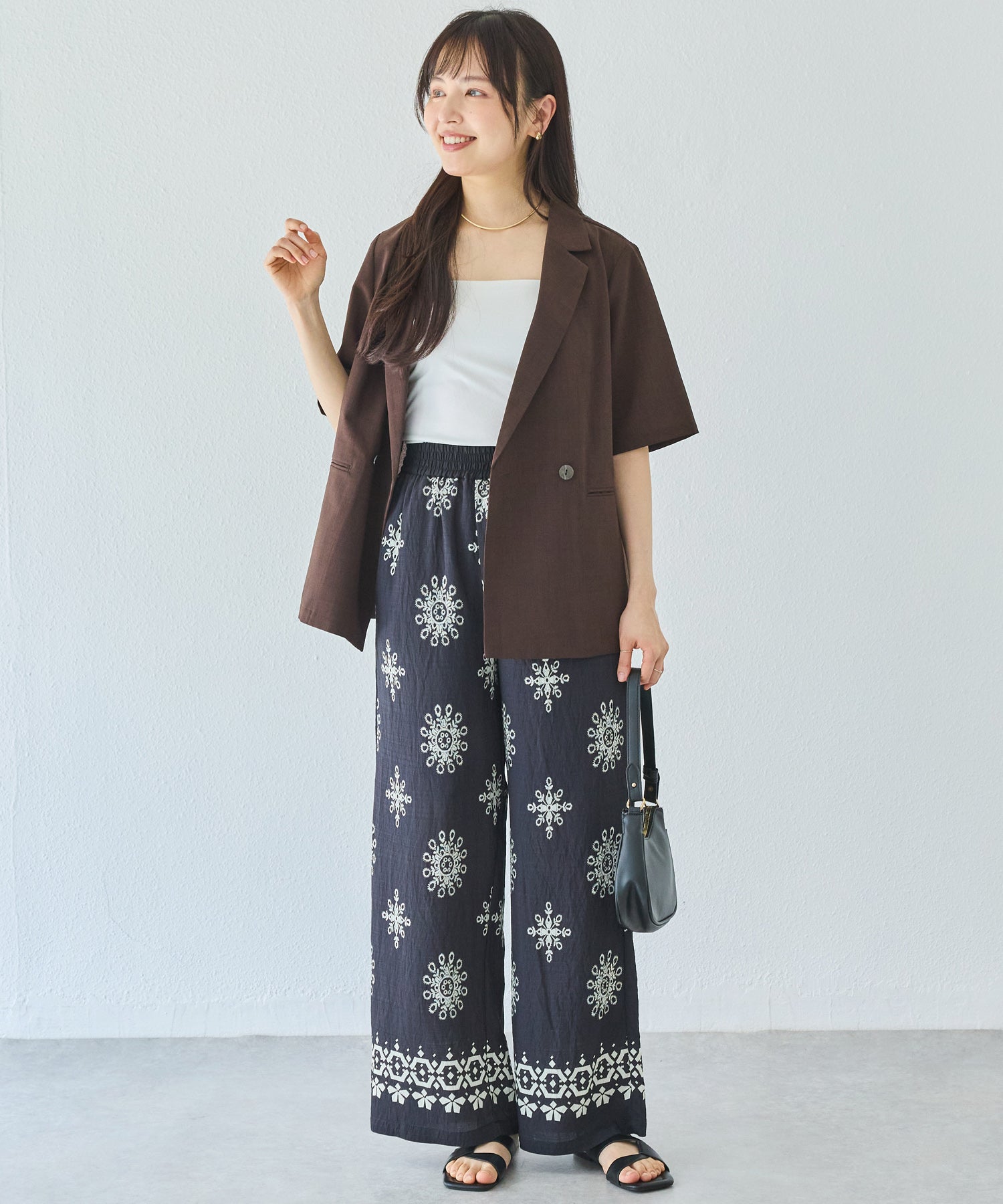 ブラウン model:162cm 着用サイズ:M