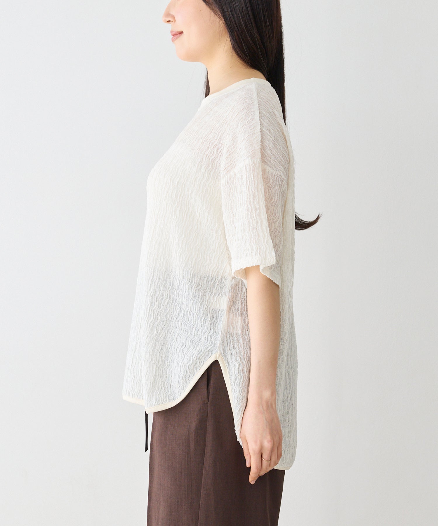 サイド model:163cm 着用サイズ:M