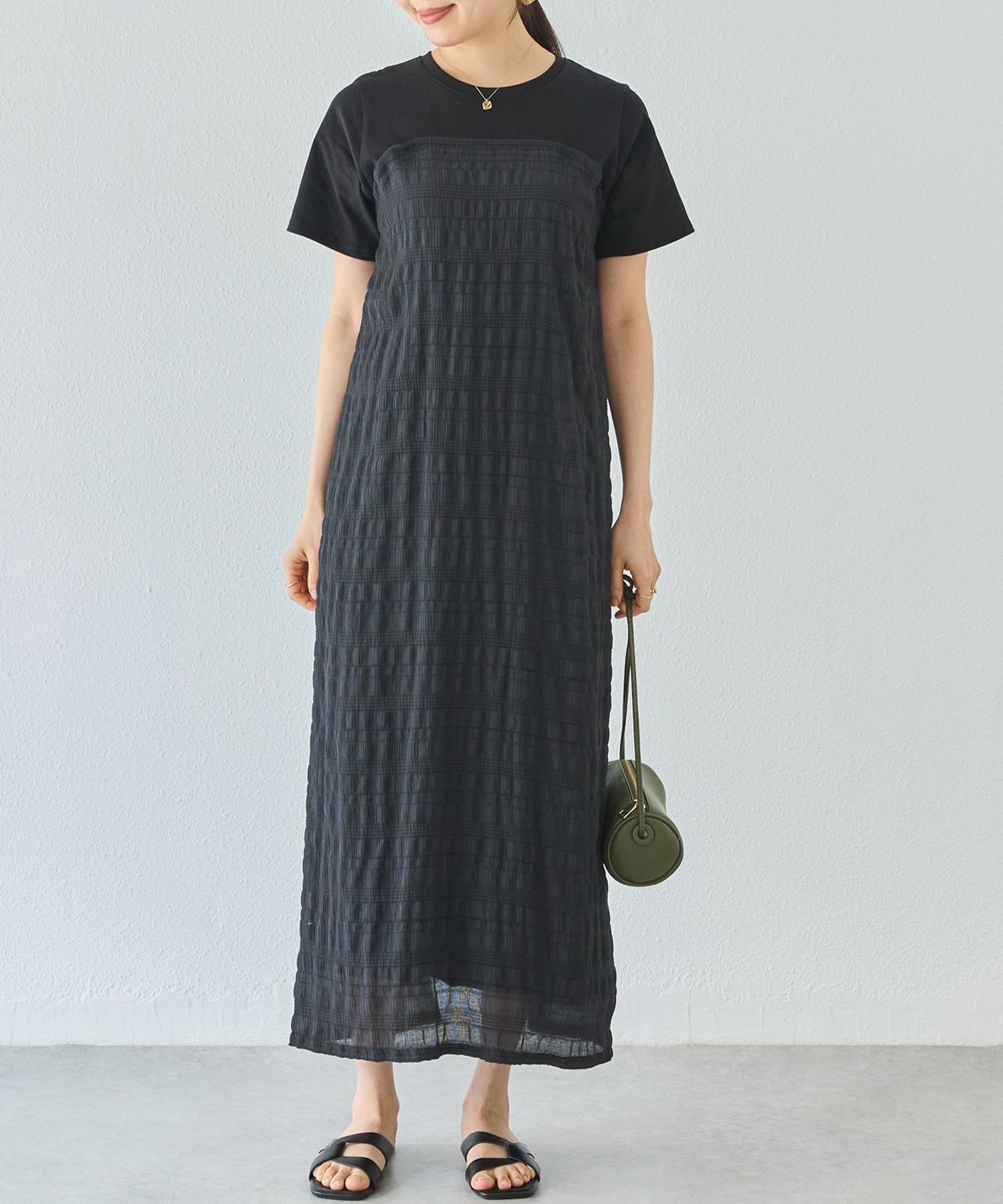 ブラック model:162cm 着用サイズ:M