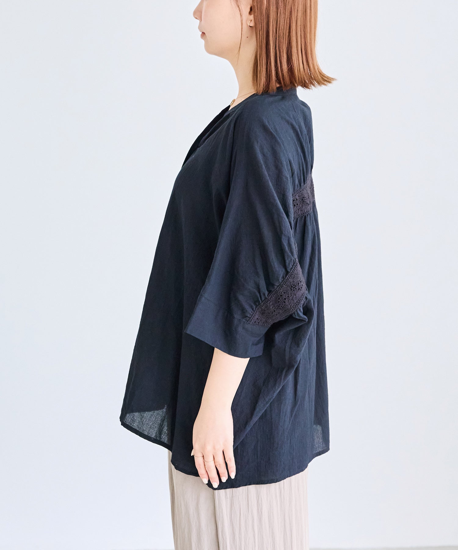 サイド model:156cm 着用サイズ:M