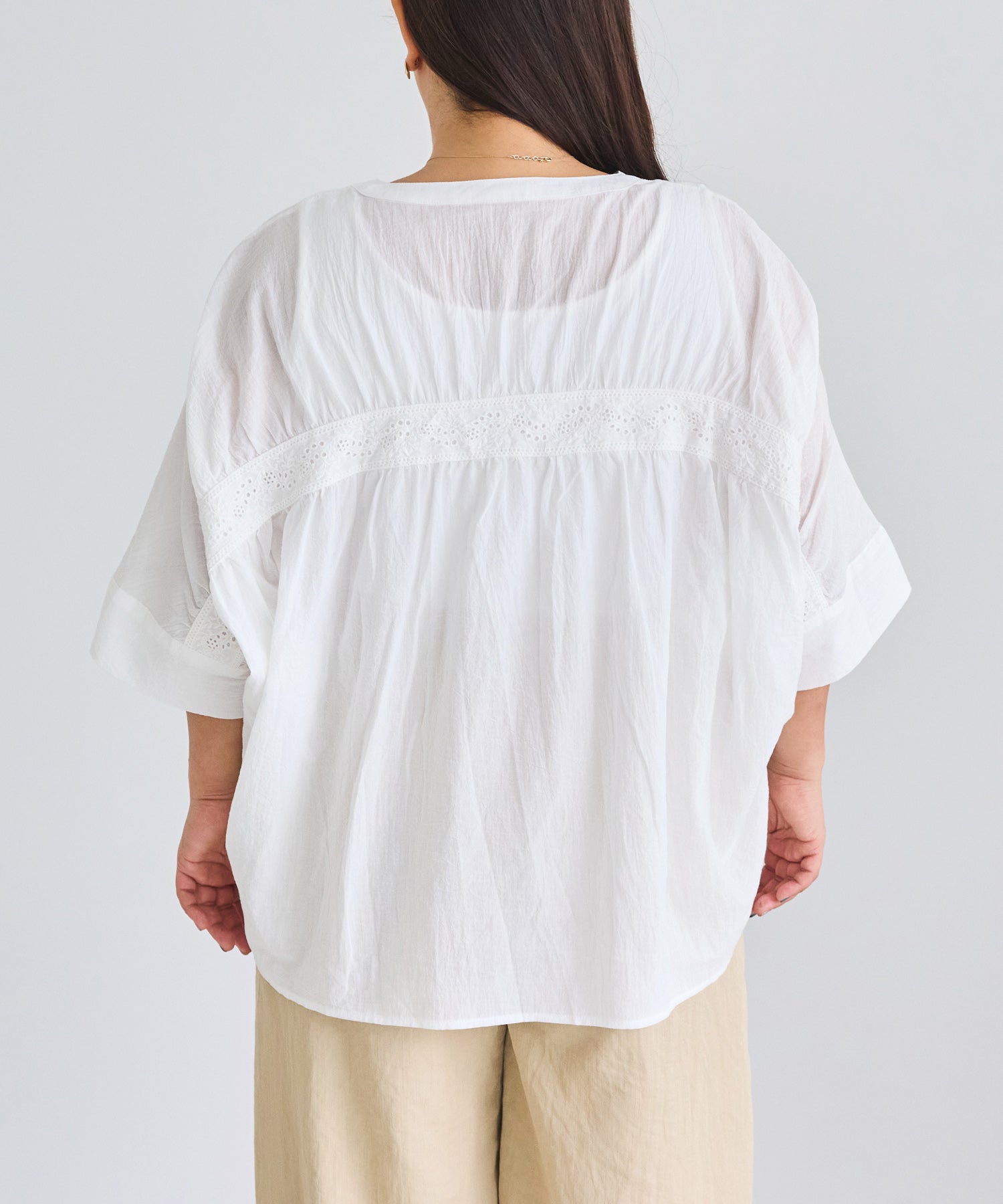 バック model:161cm 着用サイズ:3L