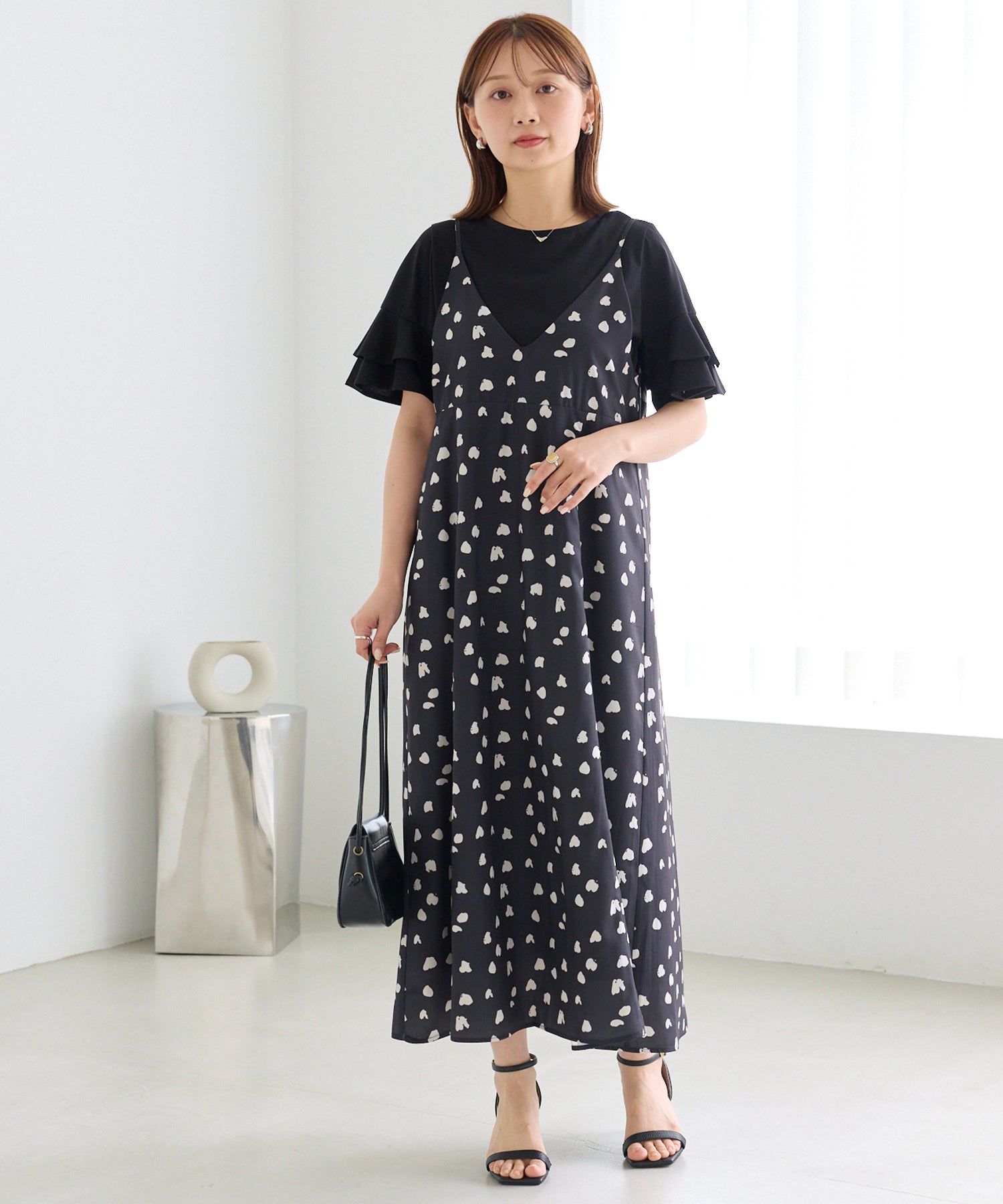 ブラック model:156cm 着用サイズ:M