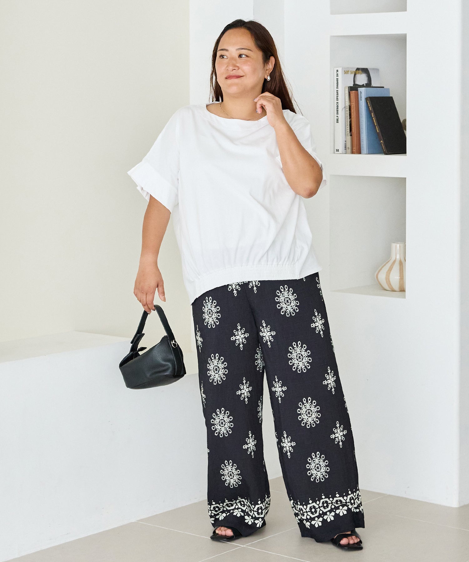ブラック model:161cm 着用サイズ:3L