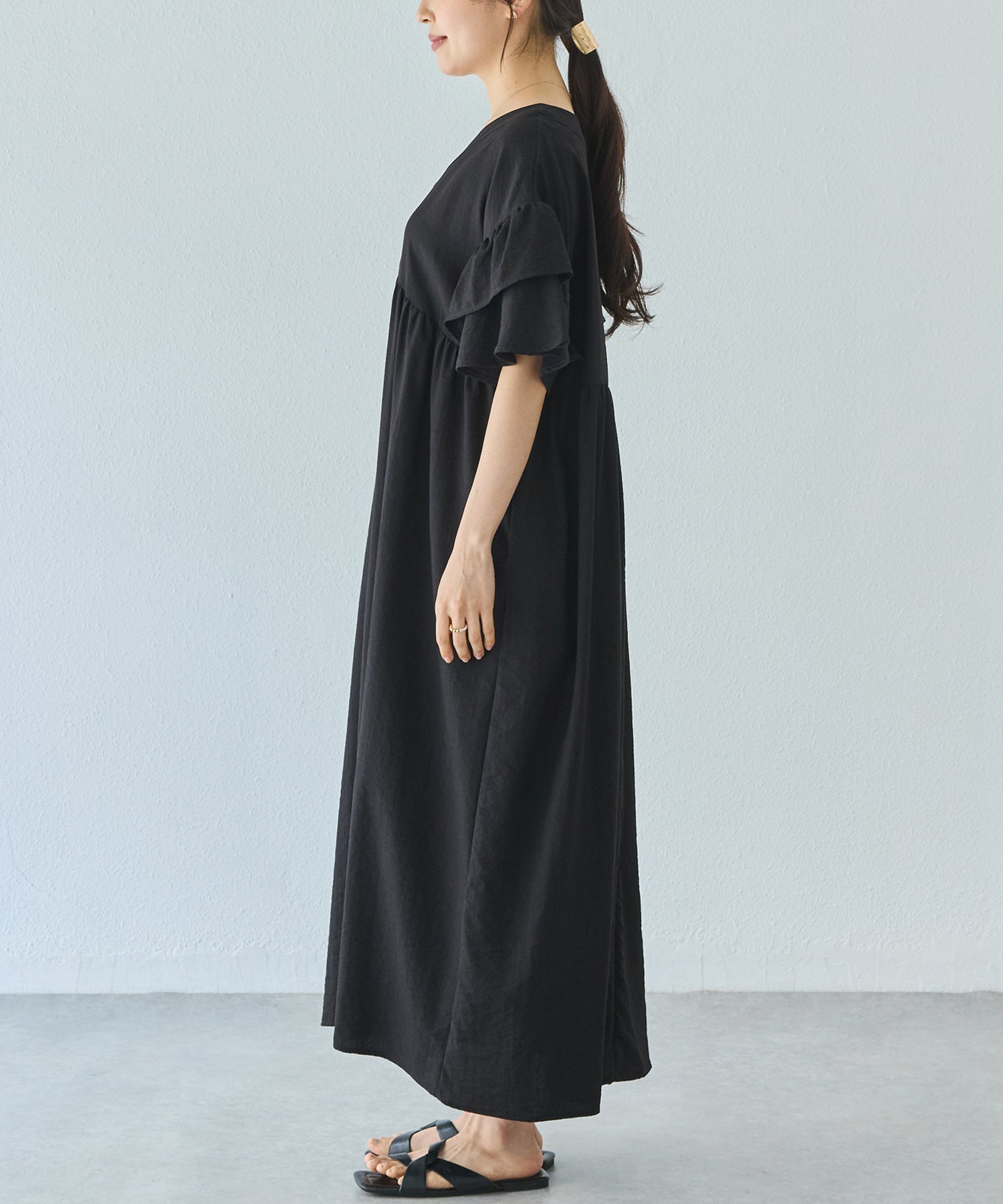 サイド model:162cm 着用サイズ:M