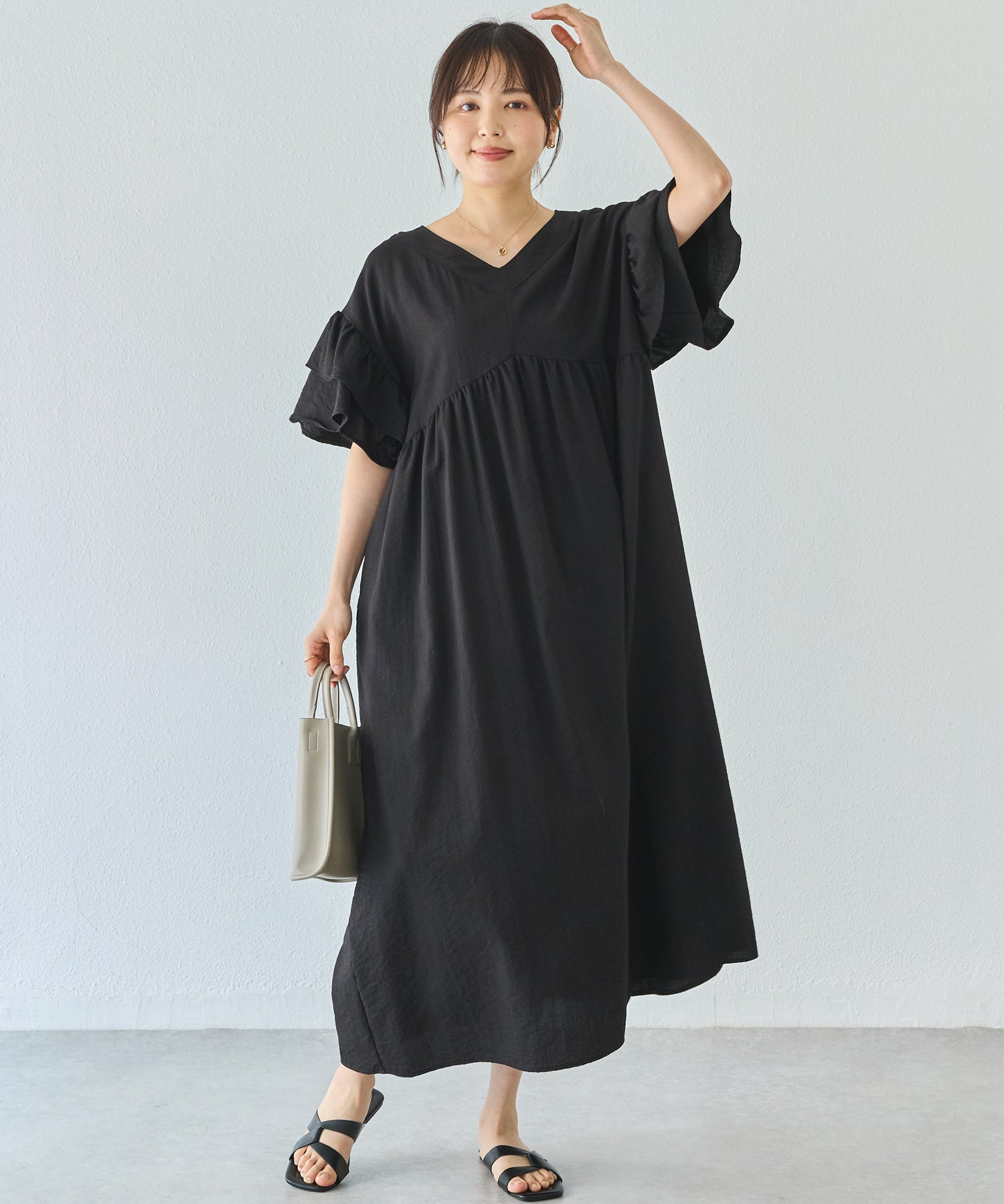 ブラック model:162cm 着用サイズ:M