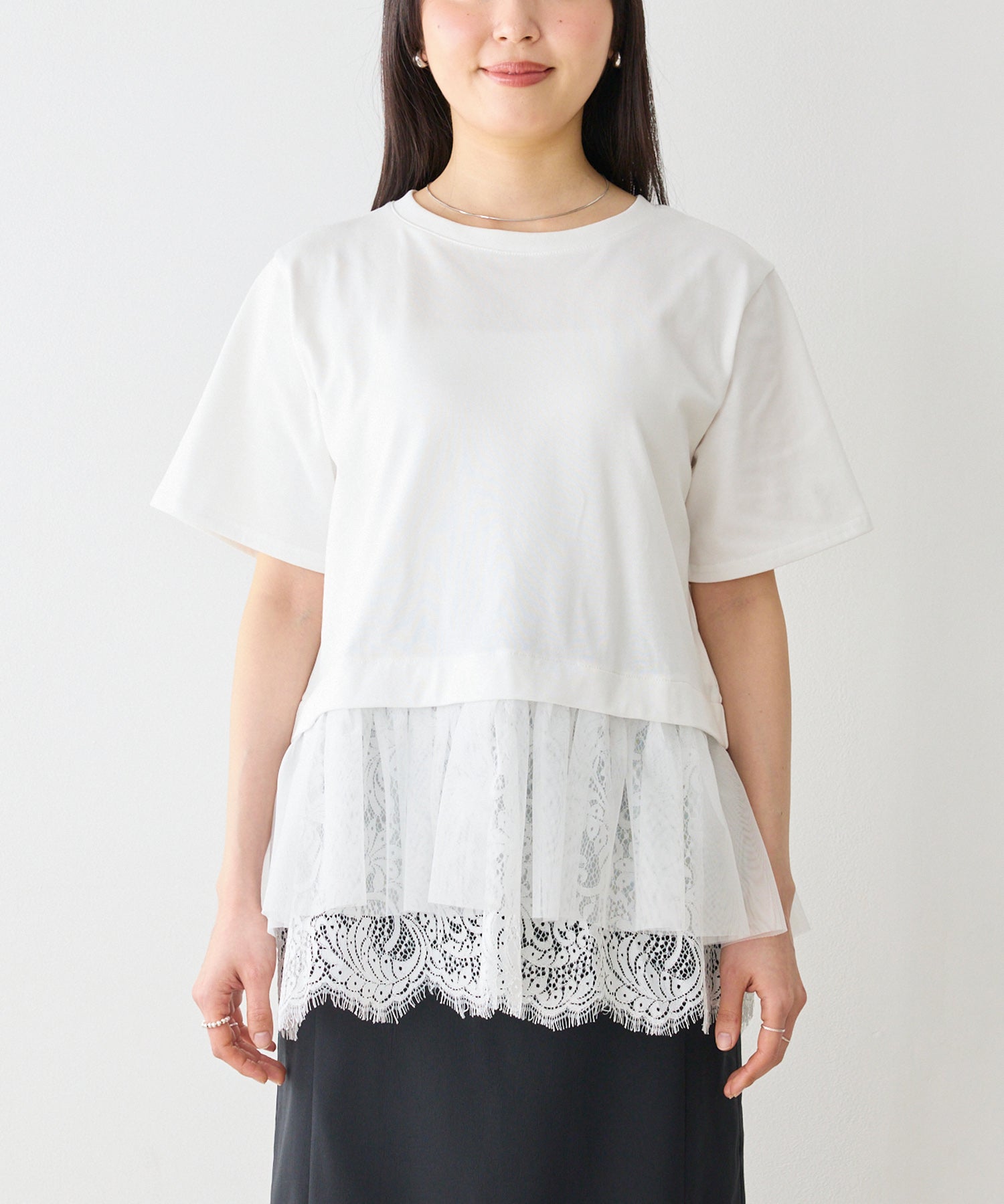 フロント model:162cm 着用サイズ:M