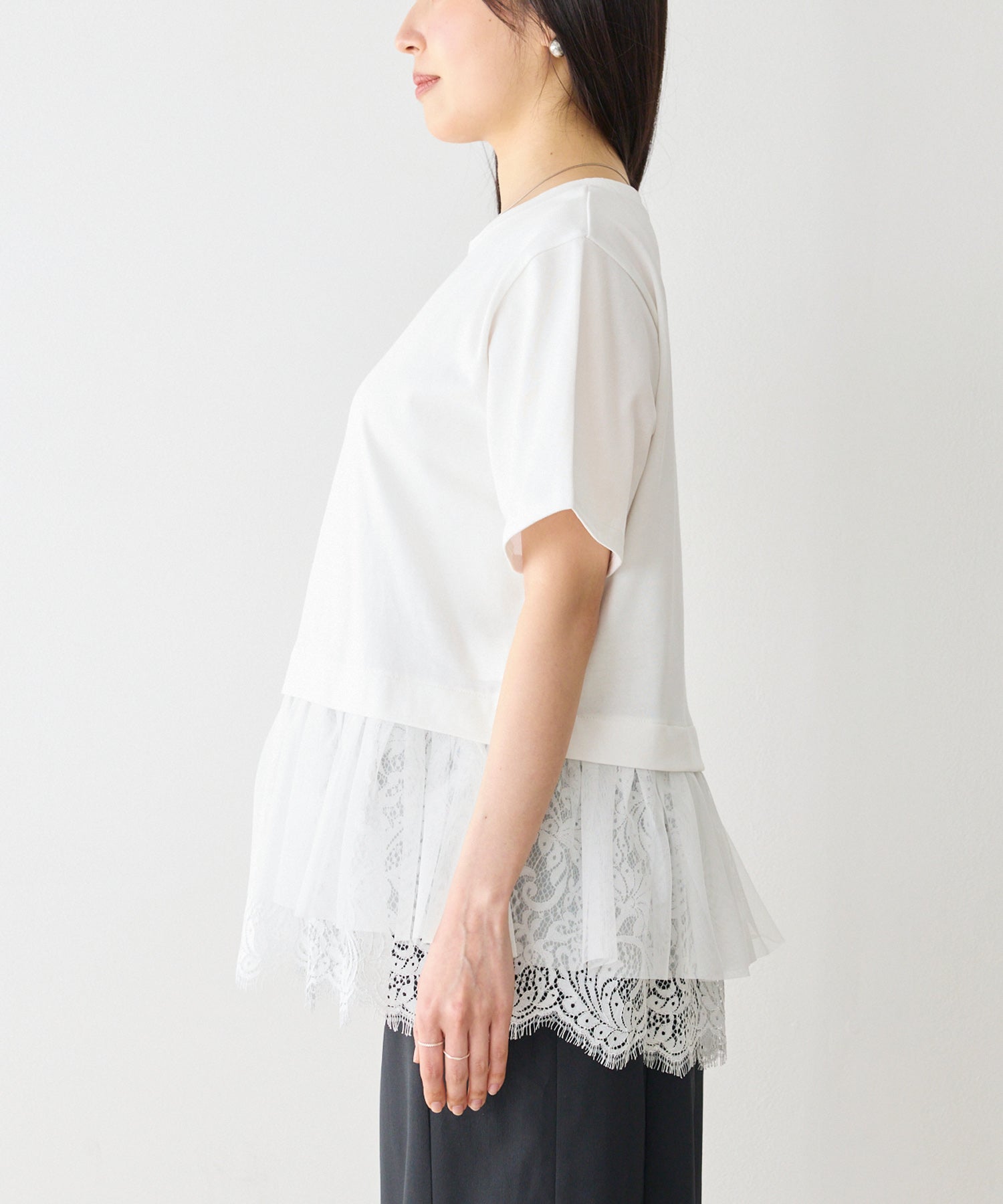 サイド model:162cm 着用サイズ:M
