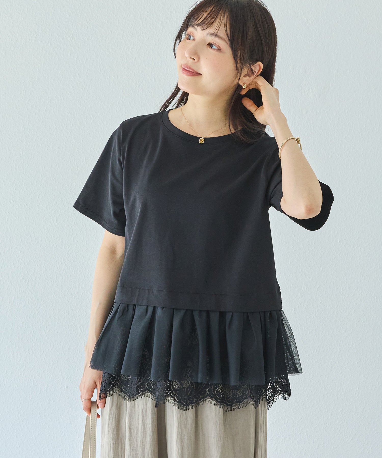 ブラック model:162cm 着用サイズ:M
