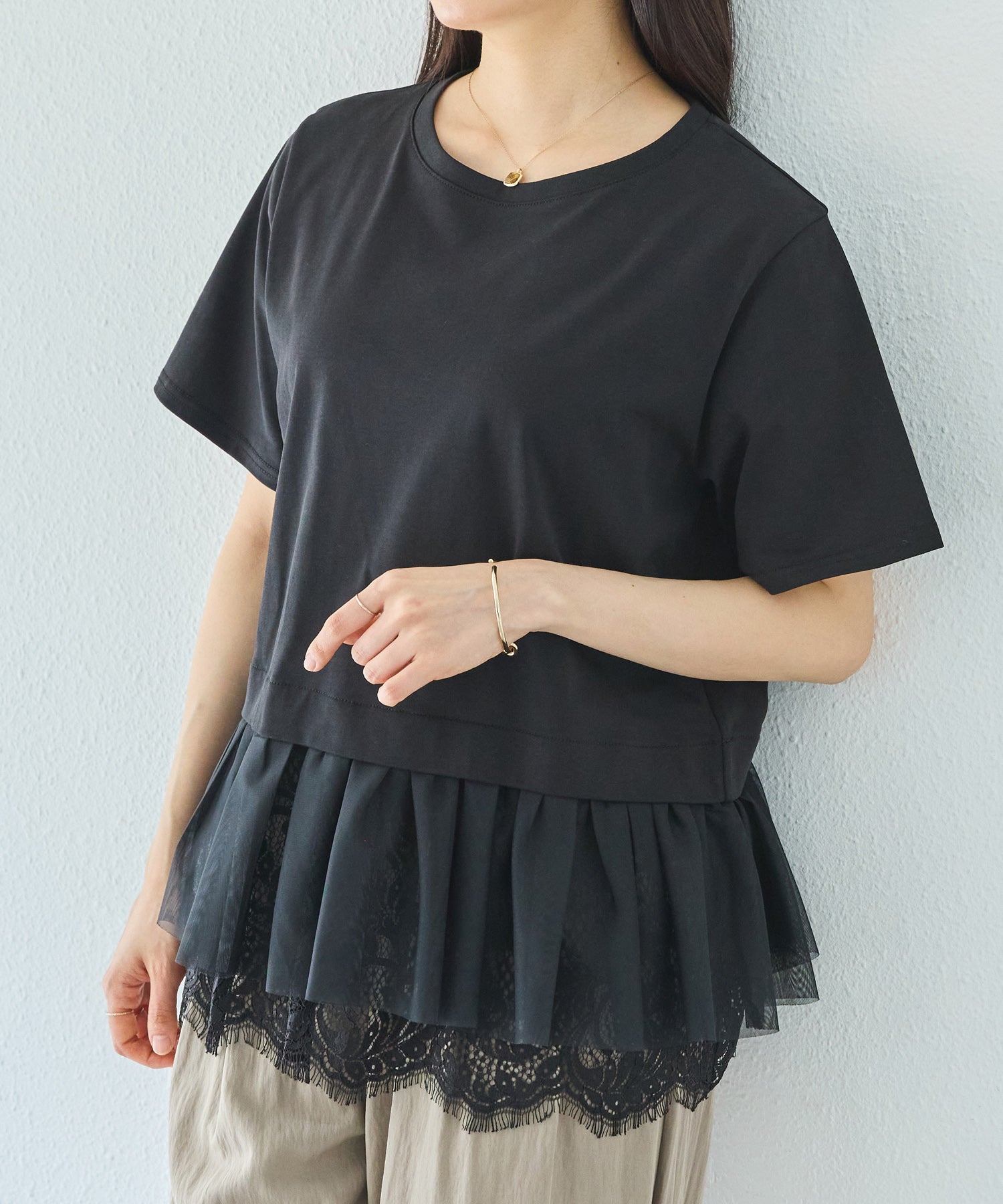ブラック model:162cm 着用サイズ:M