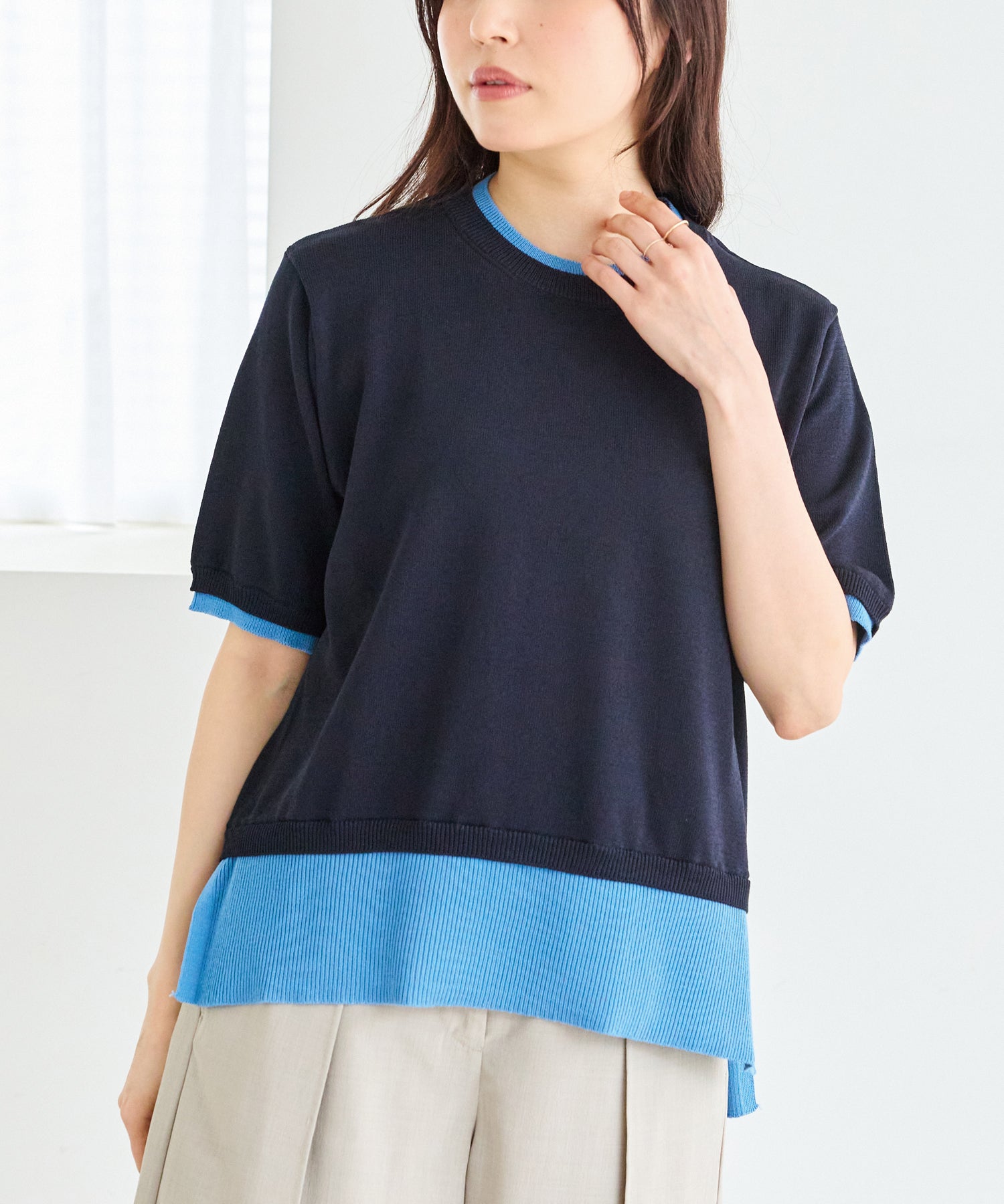 ブラック model:162cm 着用サイズ:F