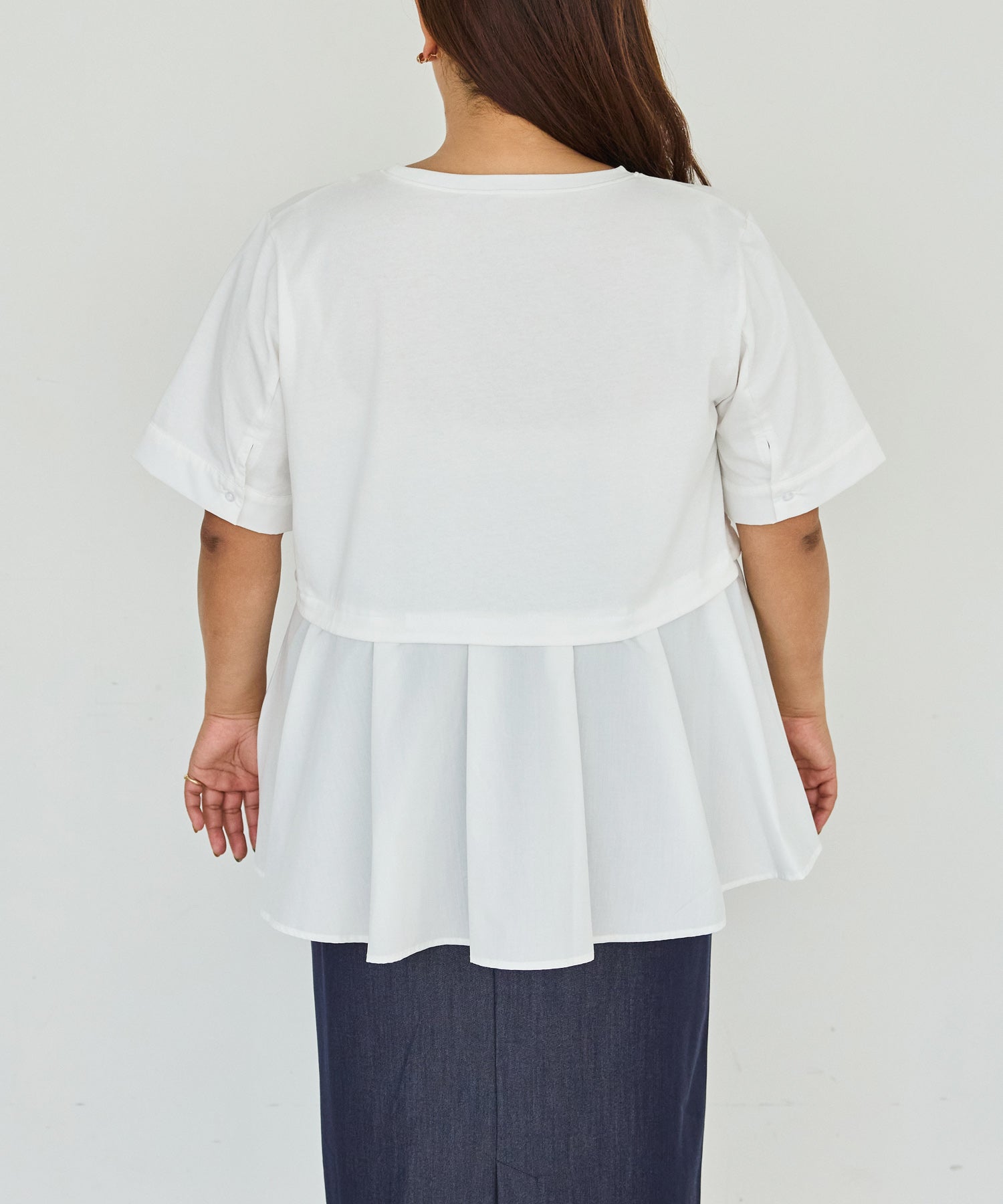 バック model:161cm 着用サイズ:3L