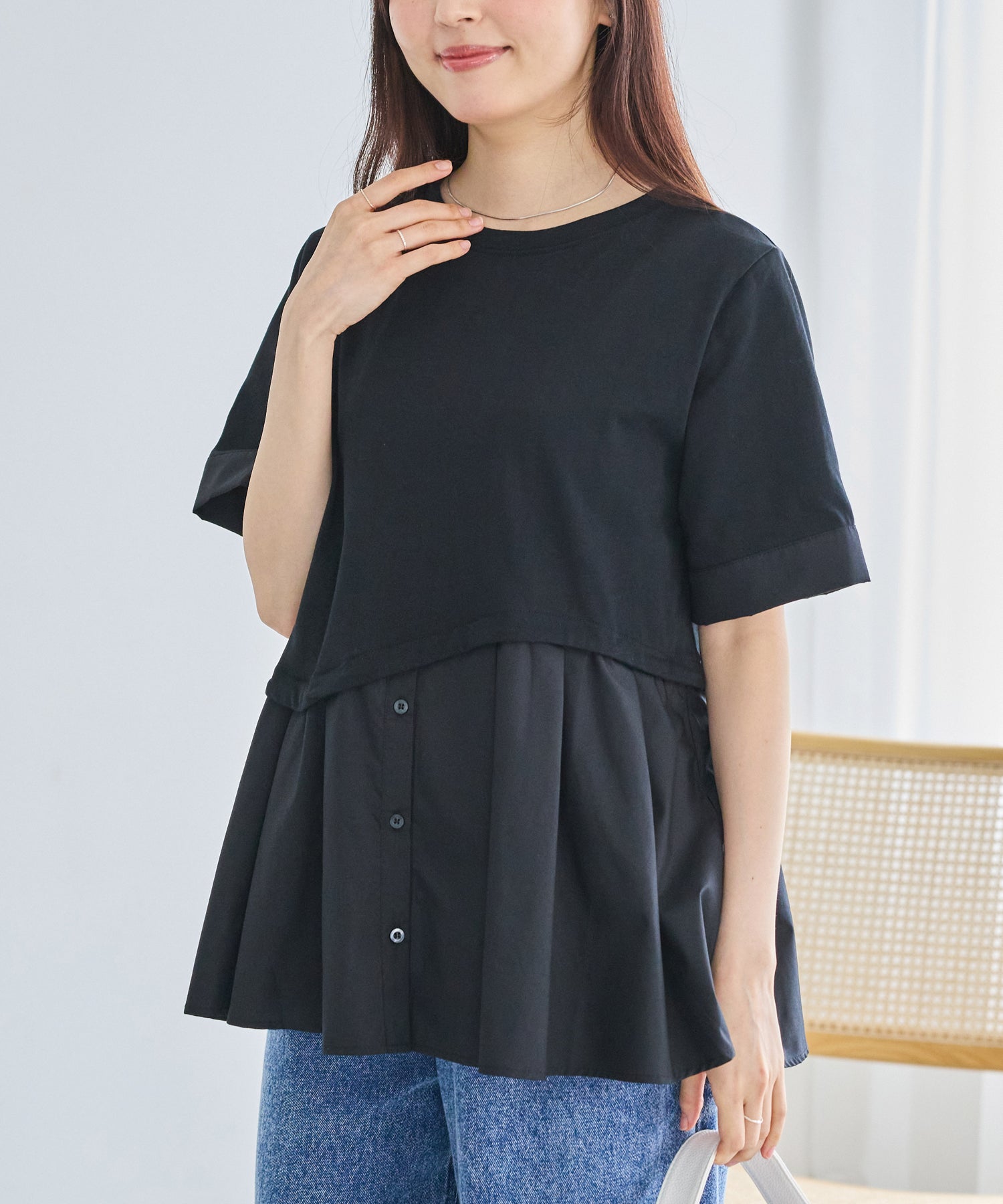 ブラック model:162cm 着用サイズ:M
