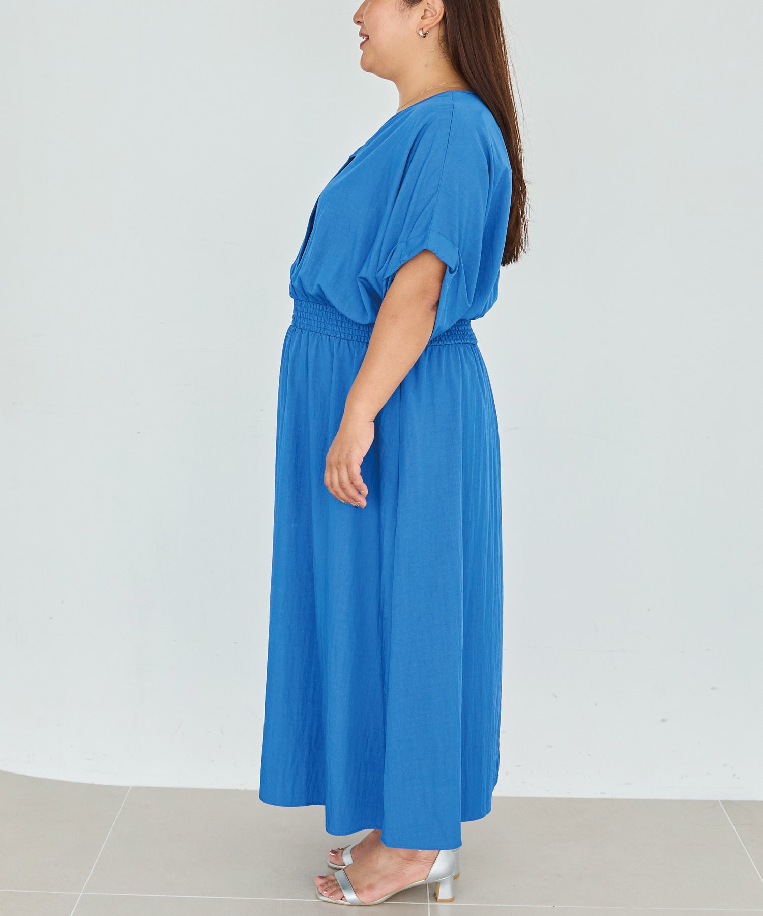 サイド model:161cm 着用サイズ:3L