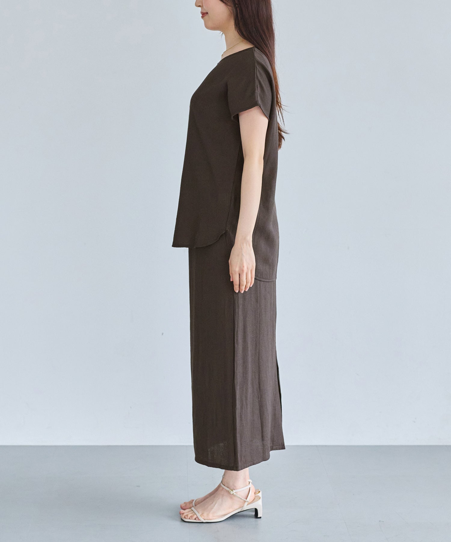 サイド model:162cm 着用サイズ:M