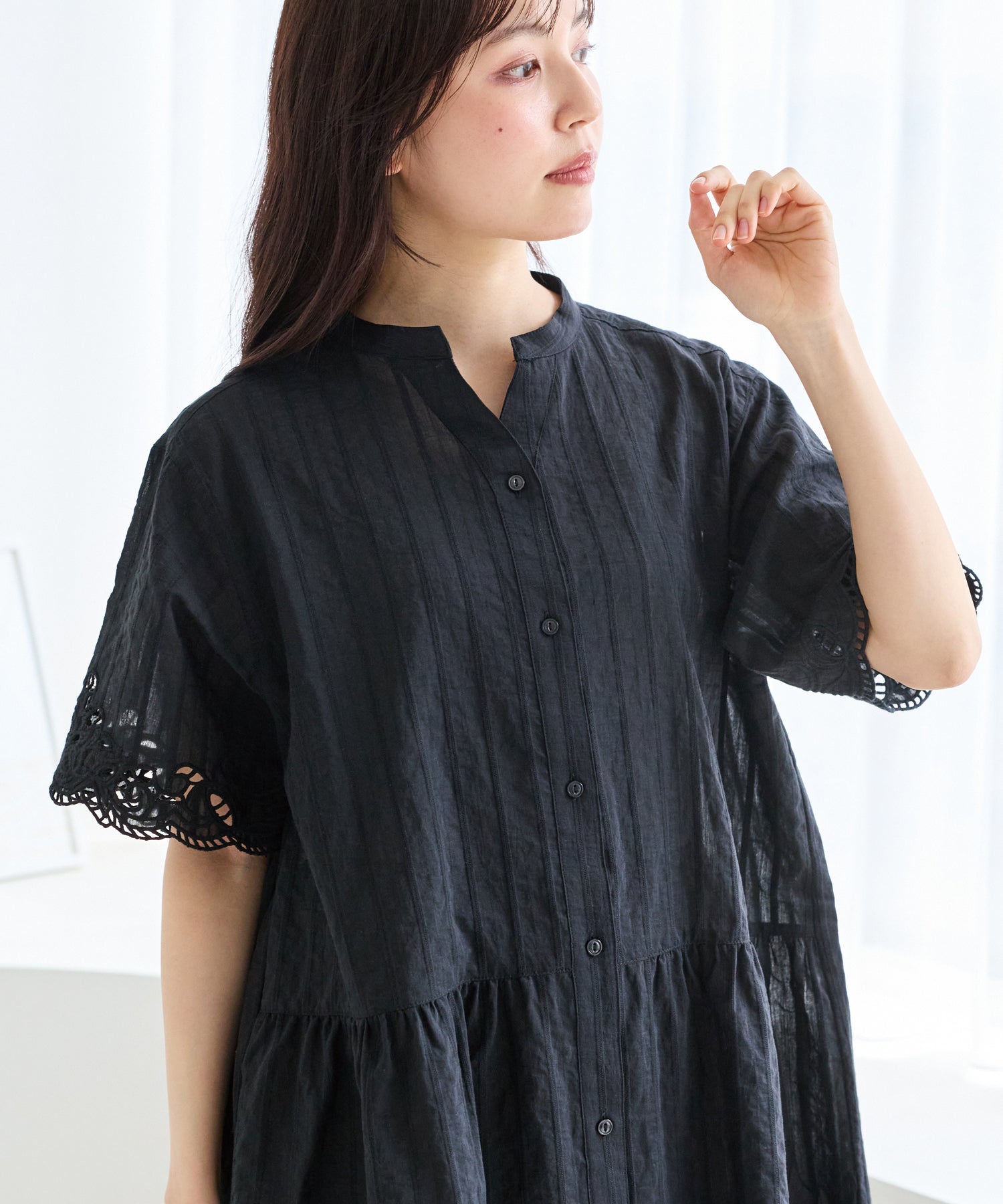 ブラック model:162cm 着用サイズ:M