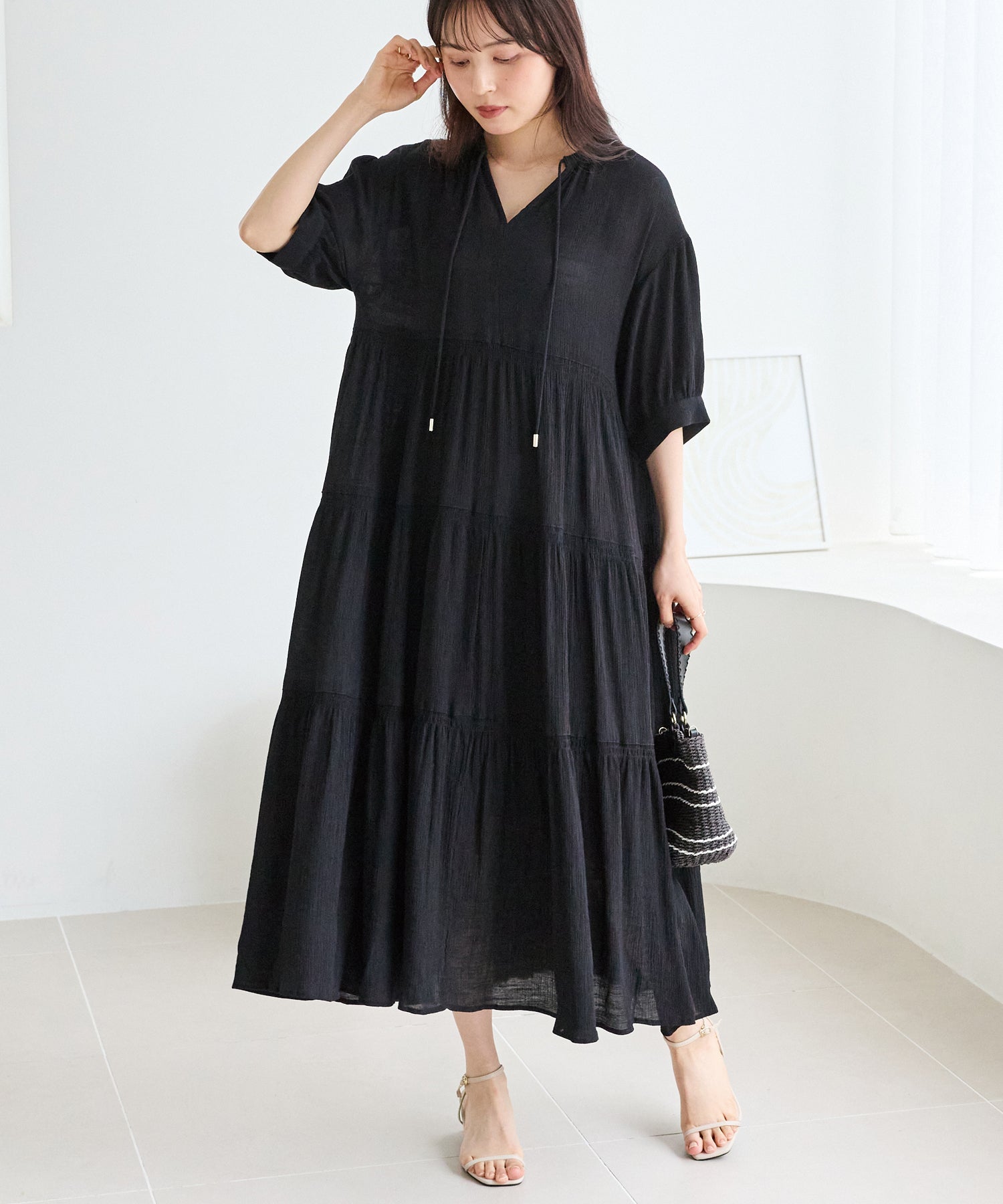 ブラック model:162cm 着用サイズ:M