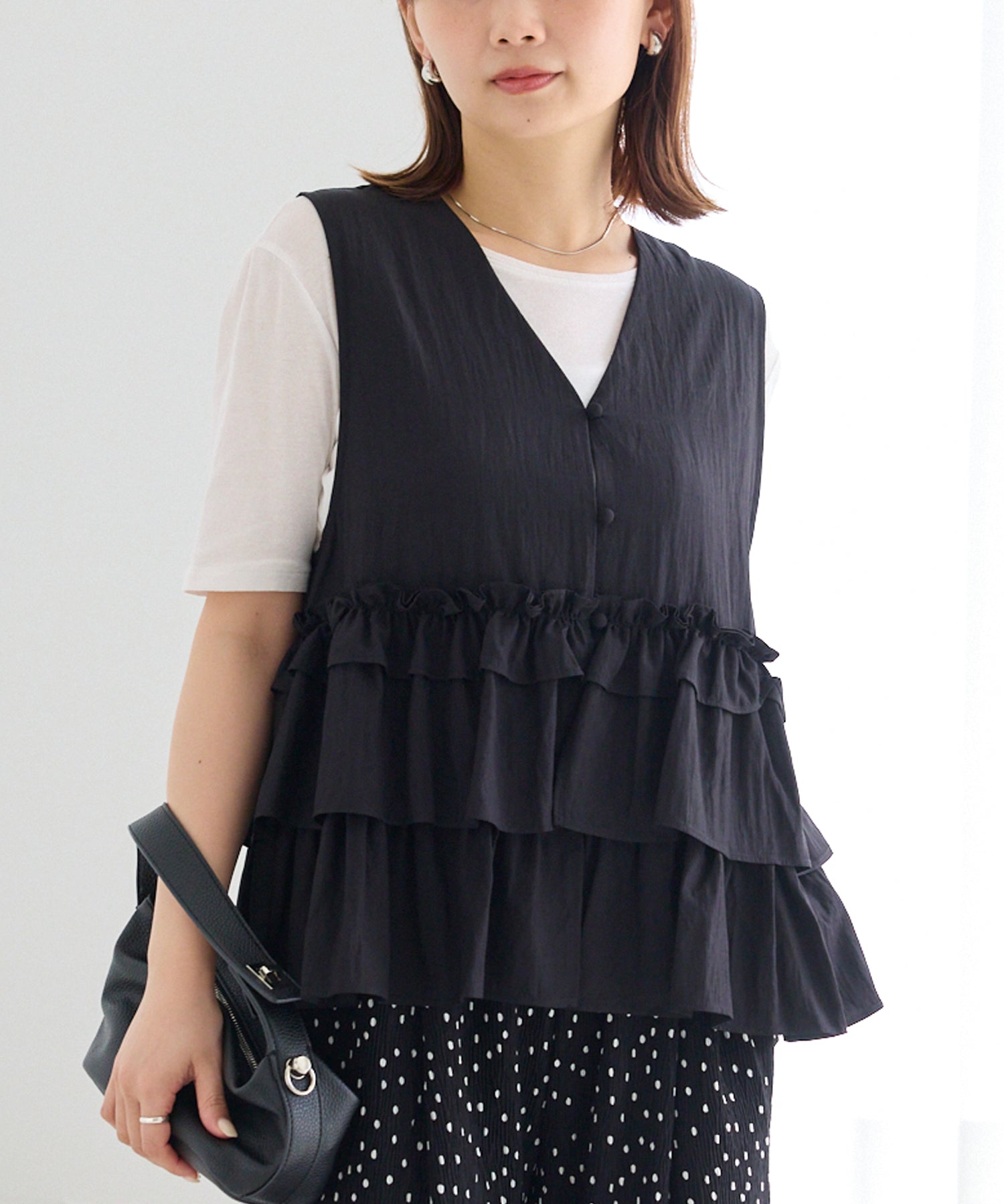 ブラック model:156cm 着用サイズ:M