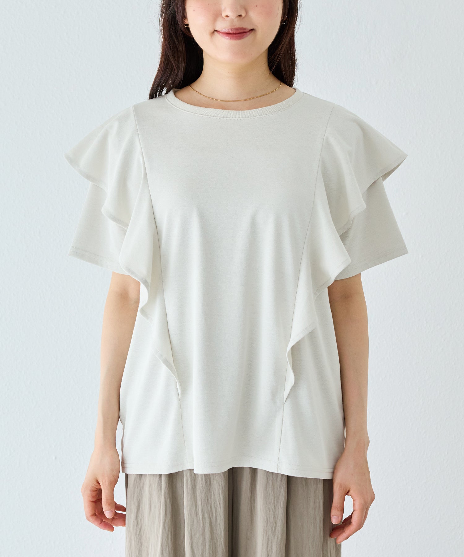 フロント model:162cm 着用サイズ:M