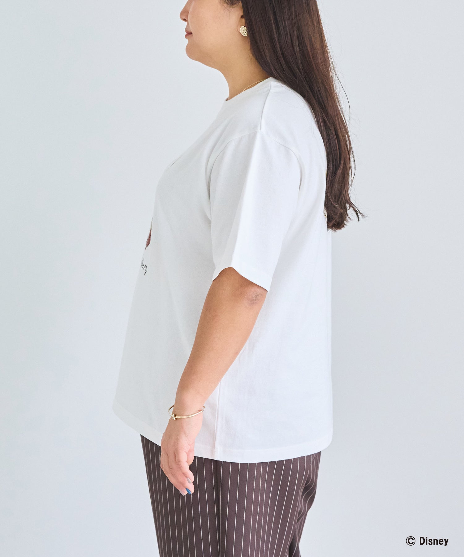 サイド model:161cm 着用サイズ:3L