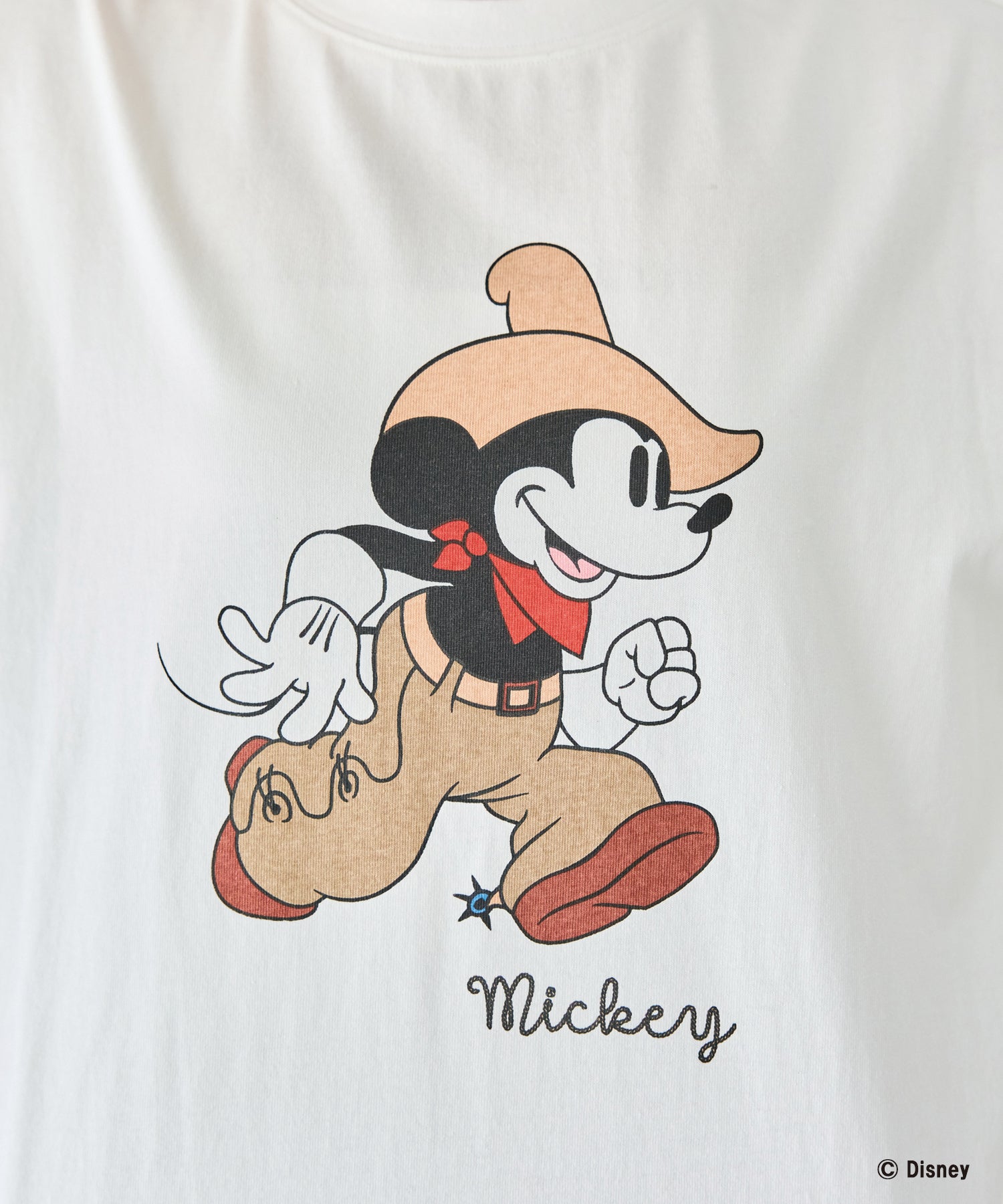 オフホワイト:フロントプリント