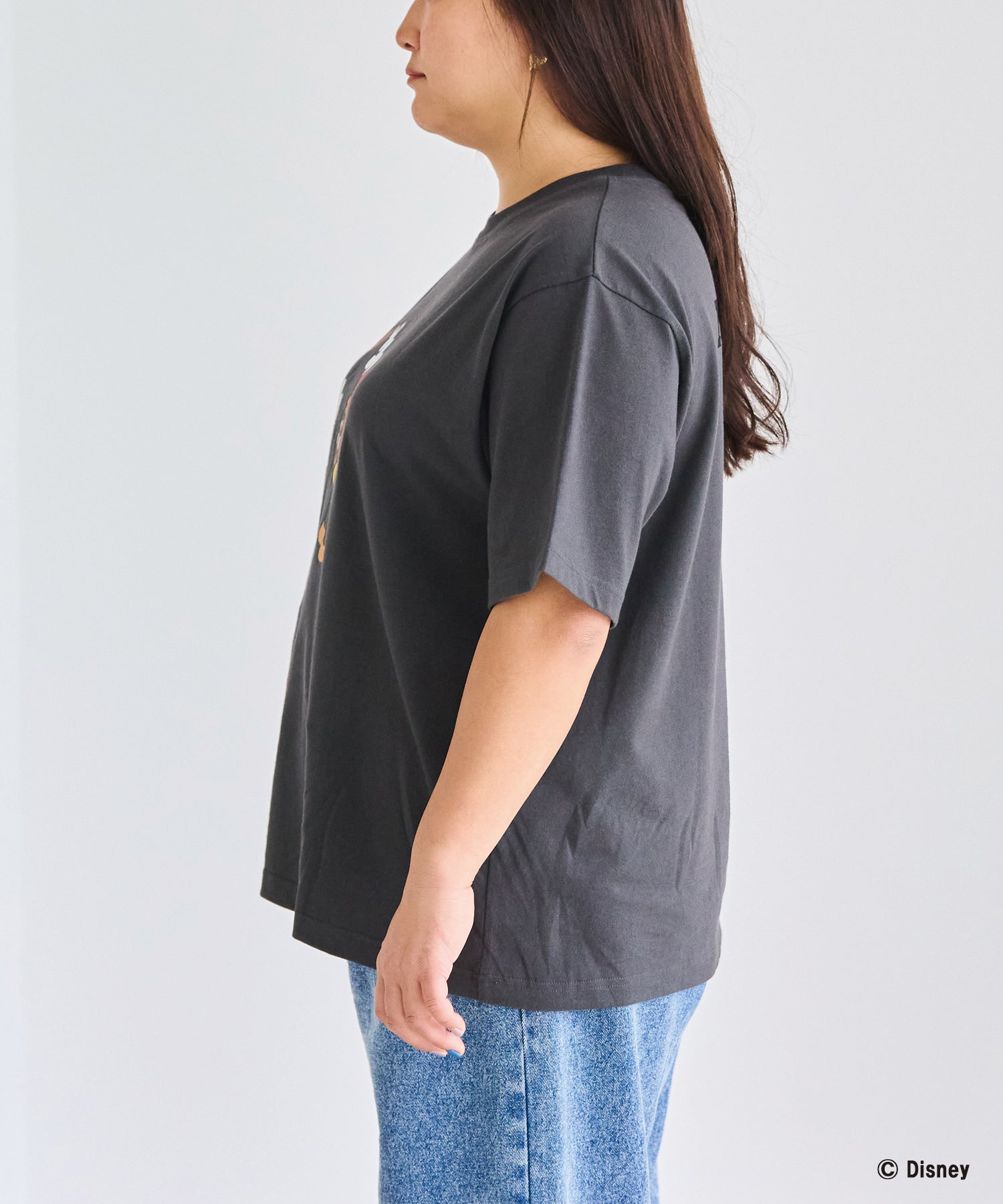 サイド model:161cm 着用サイズ:3L