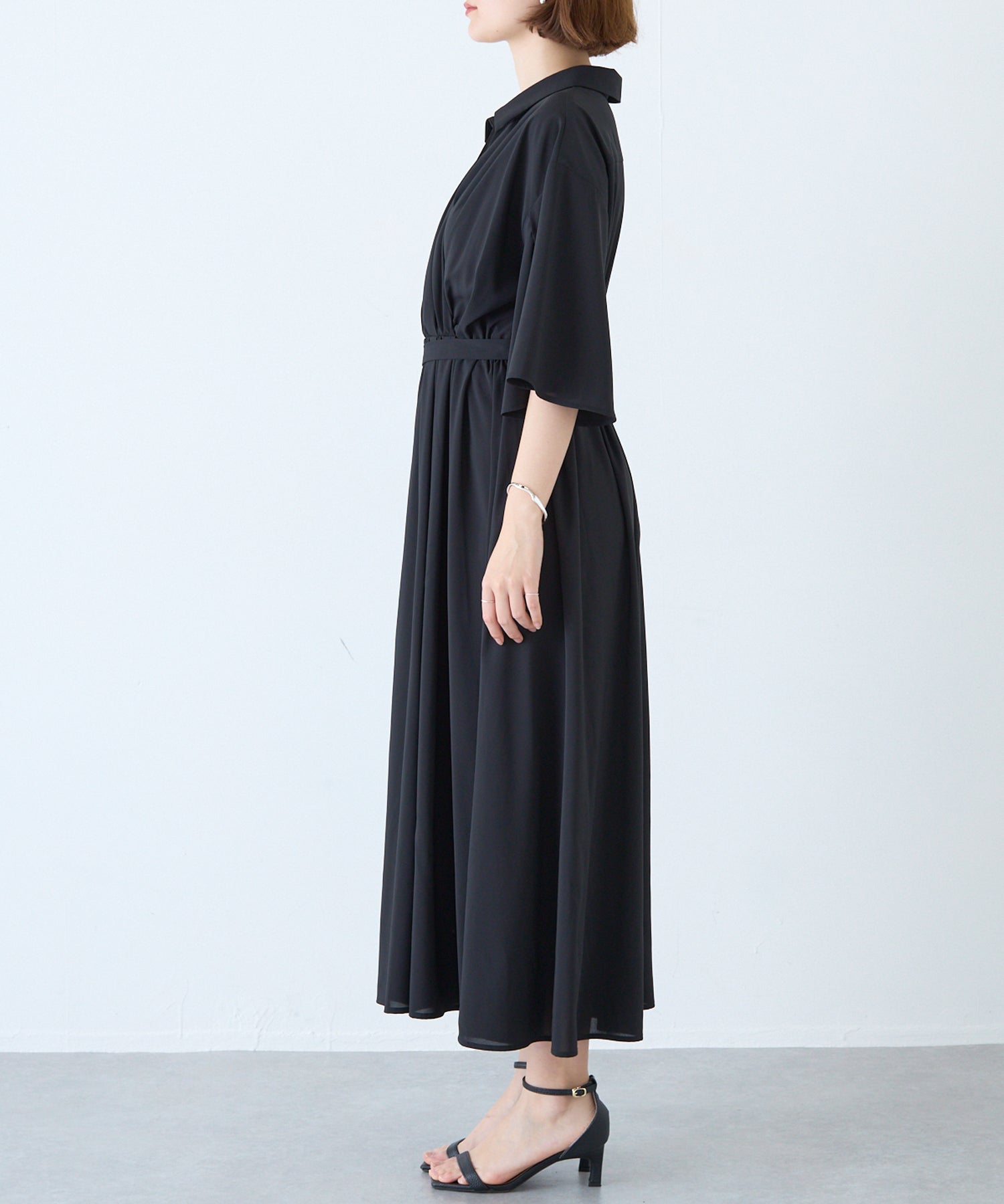 サイド model:160cm 着用サイズ:M