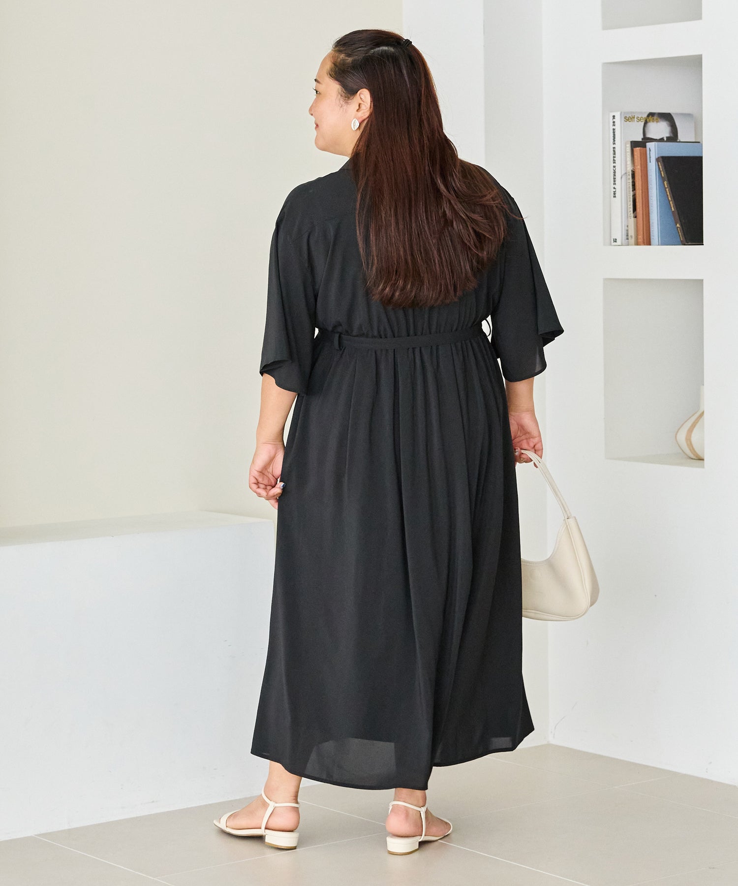 ブラック model:161cm 着用サイズ:3L