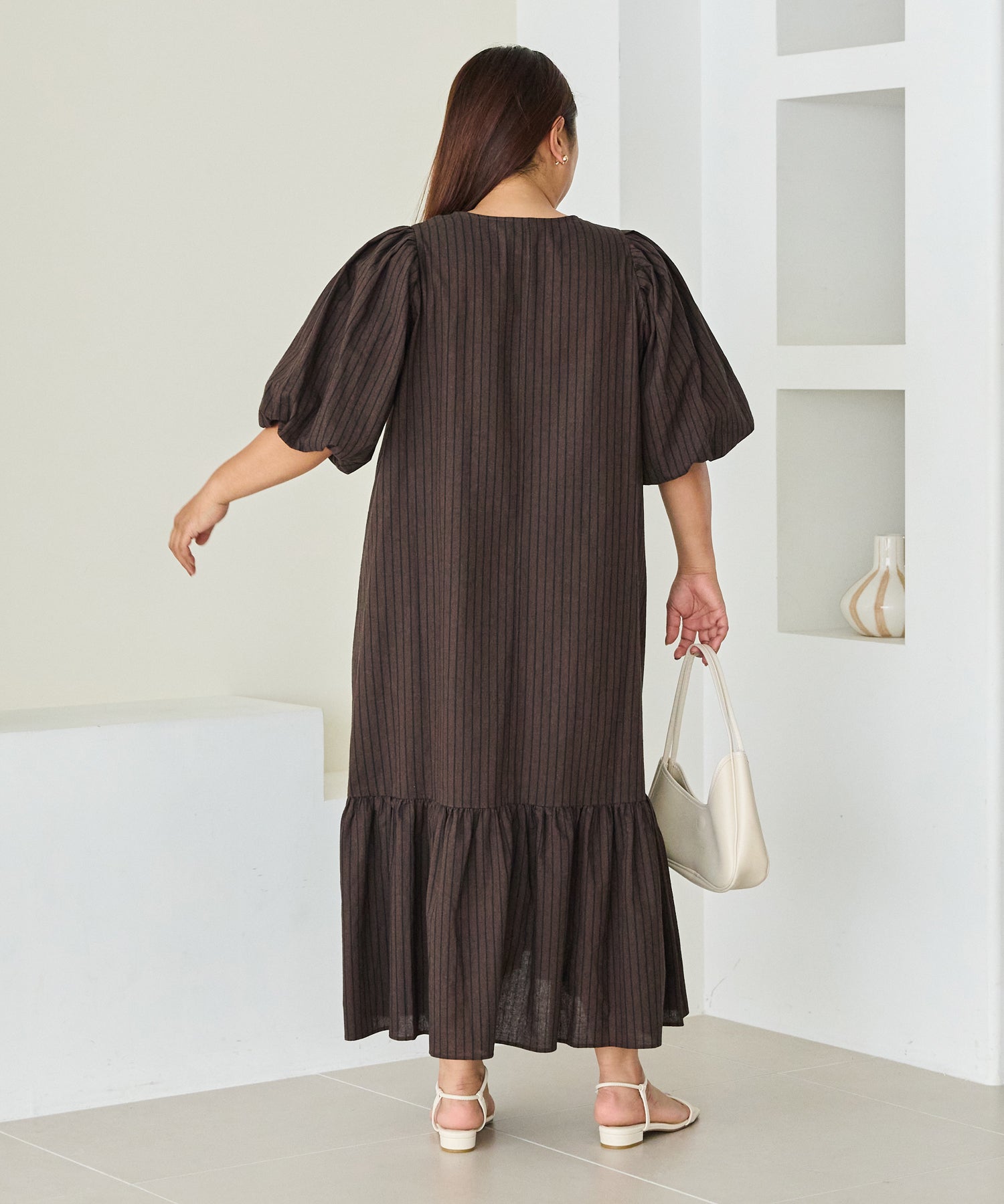 ブラウン model:161cm 着用サイズ:3L