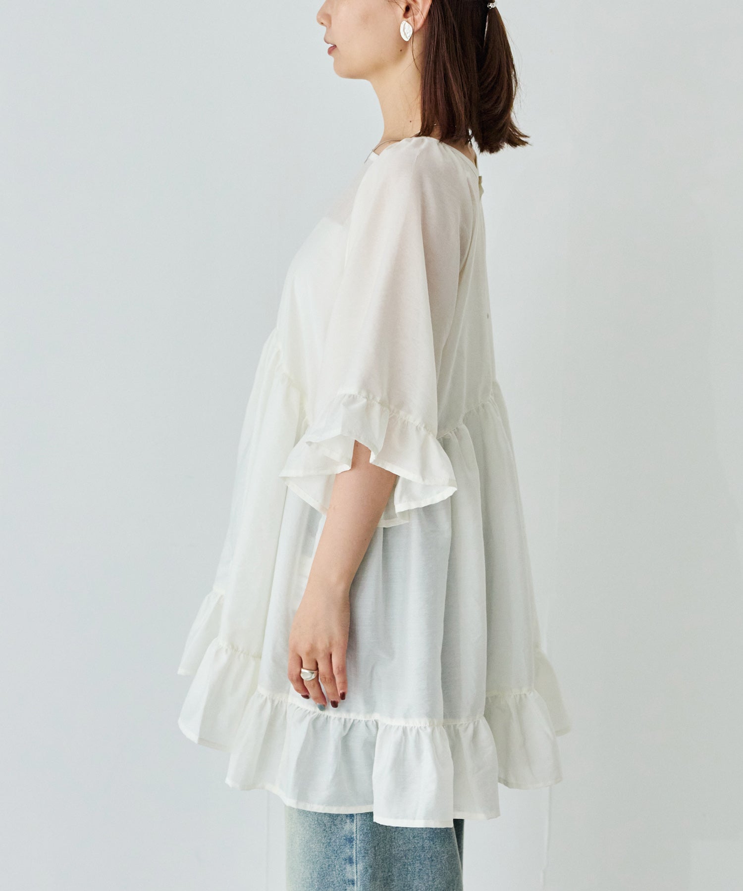 サイド model:156cm 着用サイズ:M