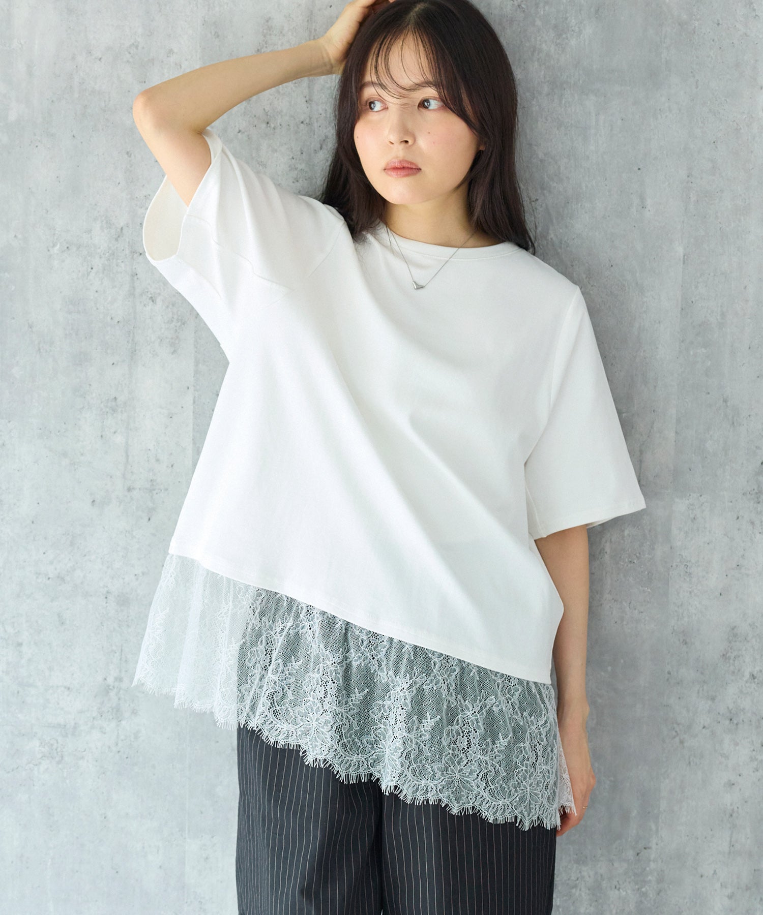 オフホワイト model:162cm 着用サイズ:M