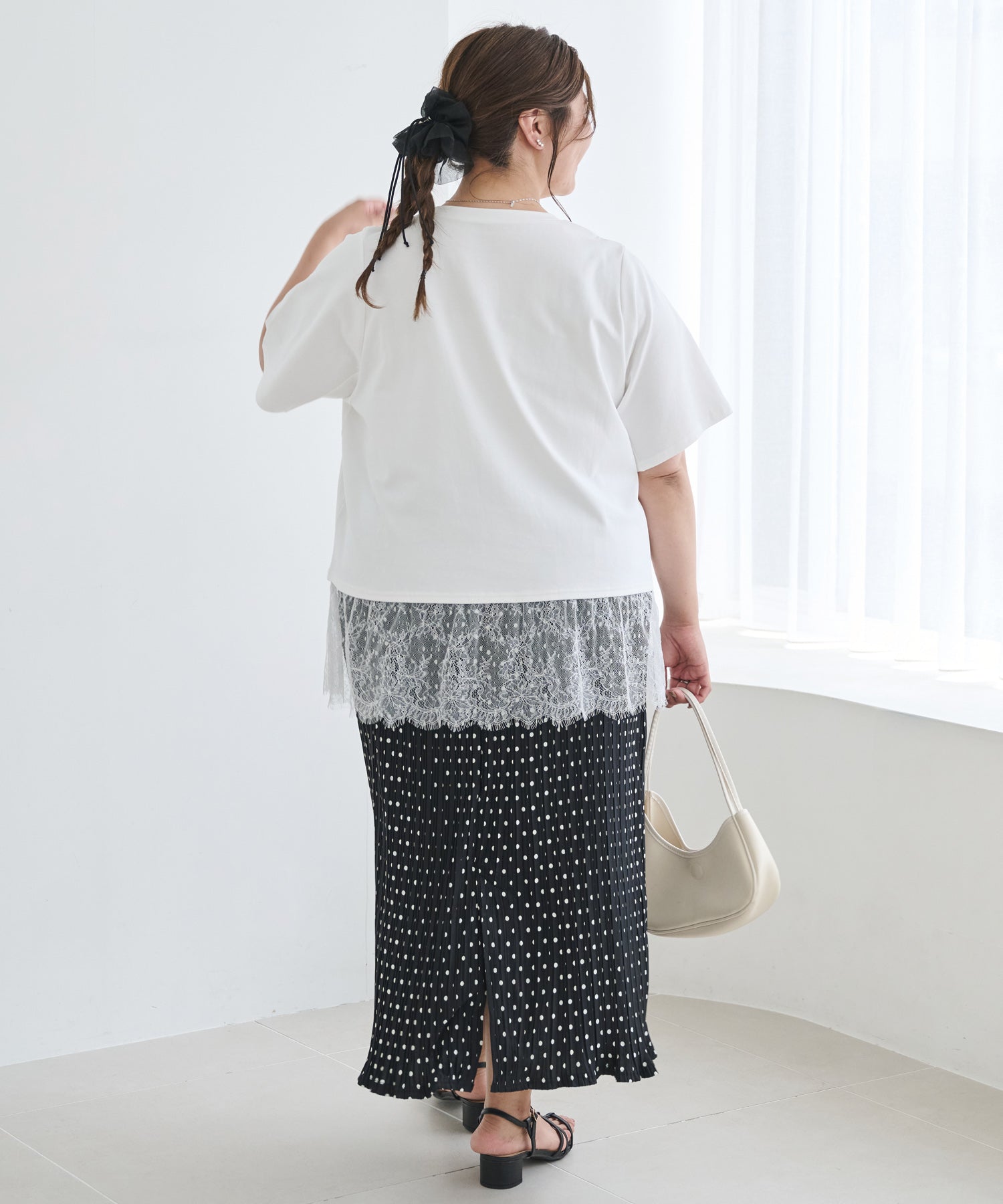 ブラック model:162cm 着用サイズ:4L