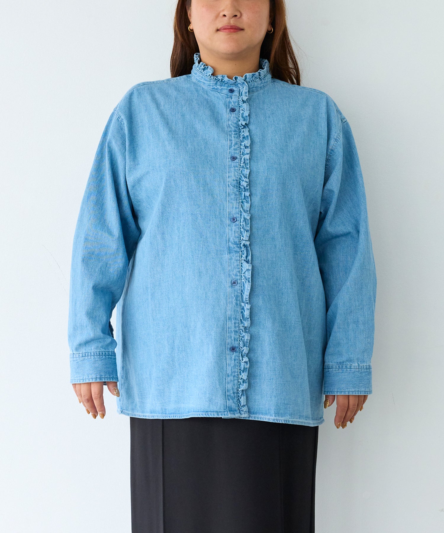 フロント model:161cm 着用サイズ:3L