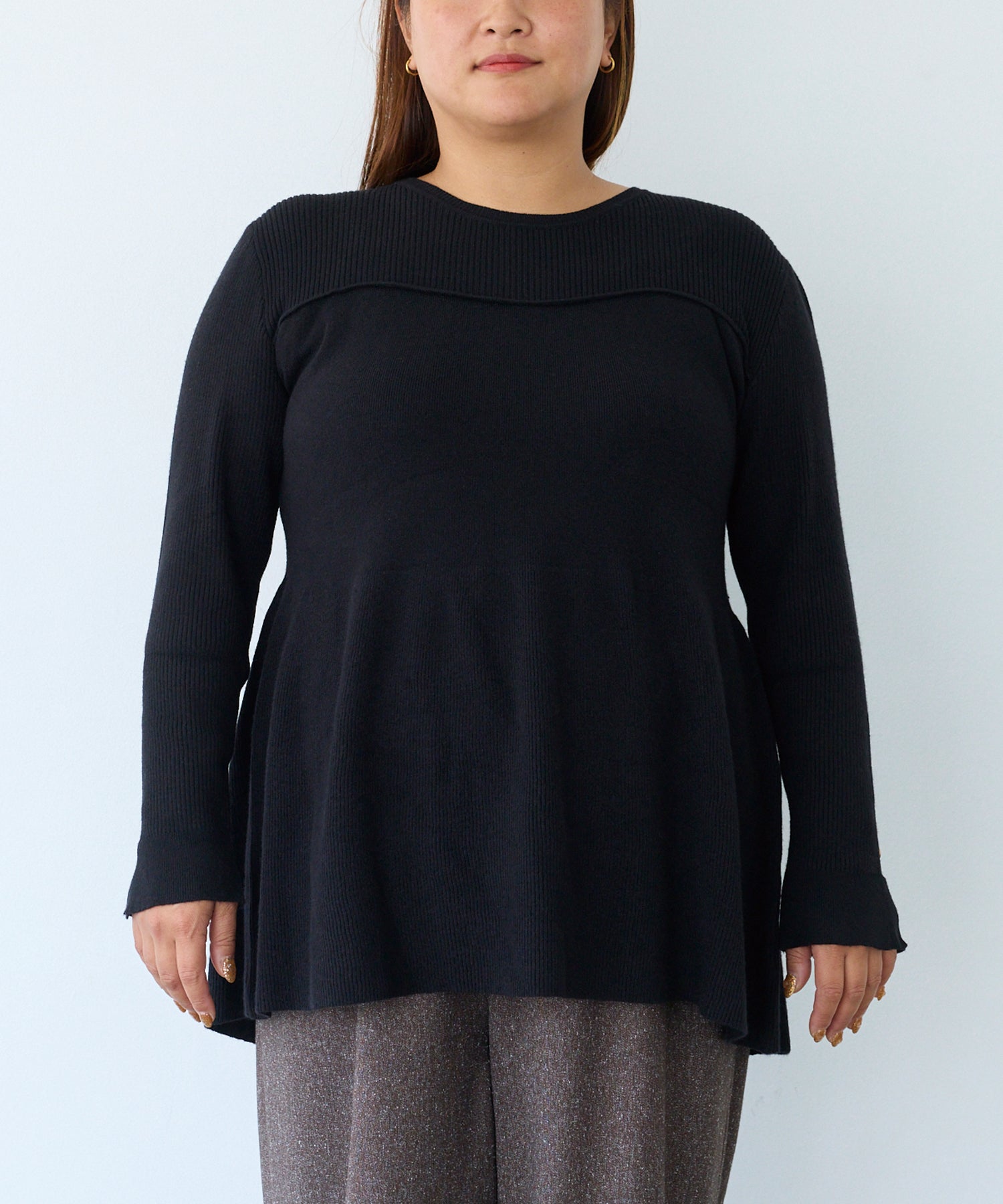 フロント model:161cm 着用サイズ:3L