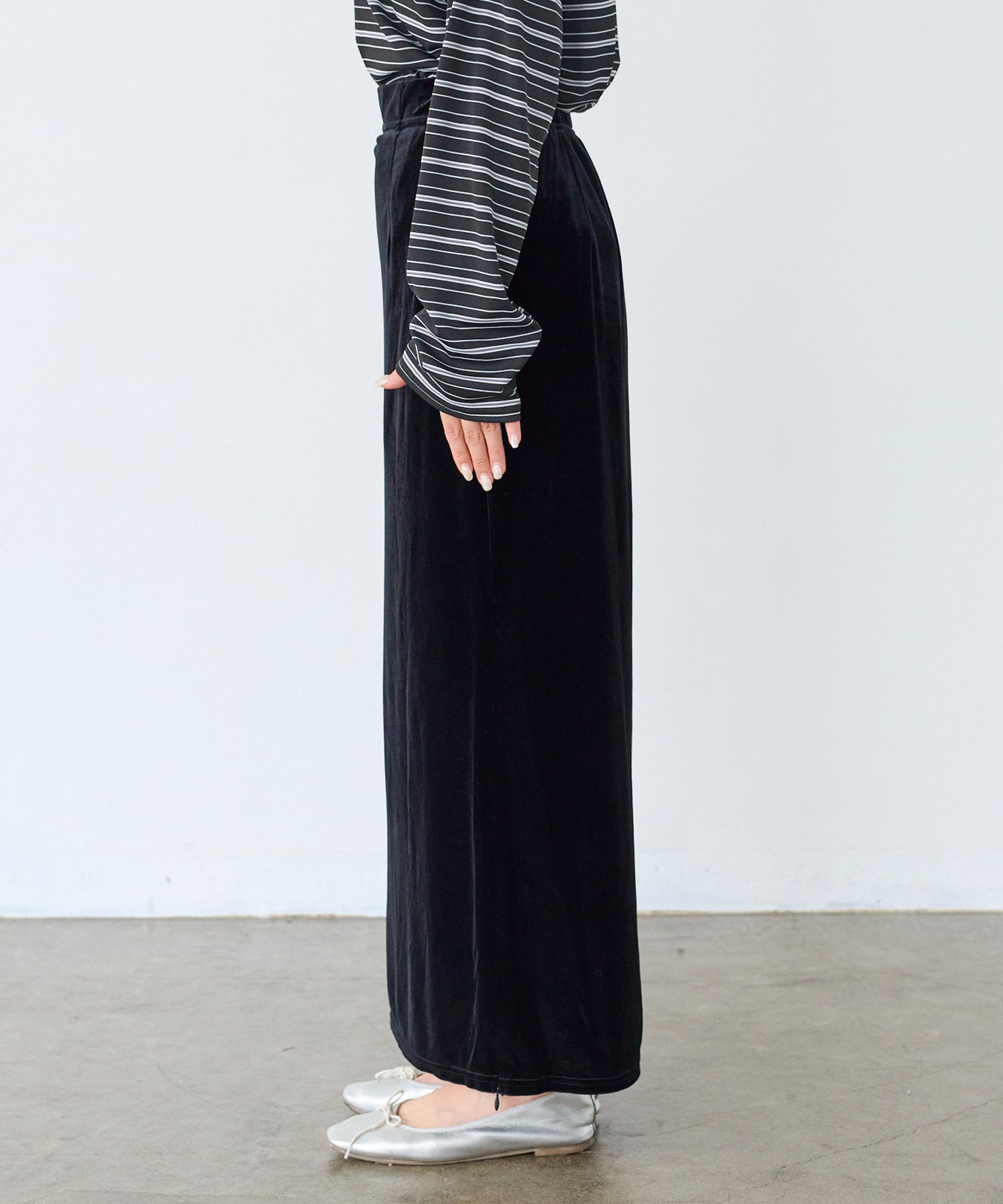 サイド model:156cm 着用サイズ:M