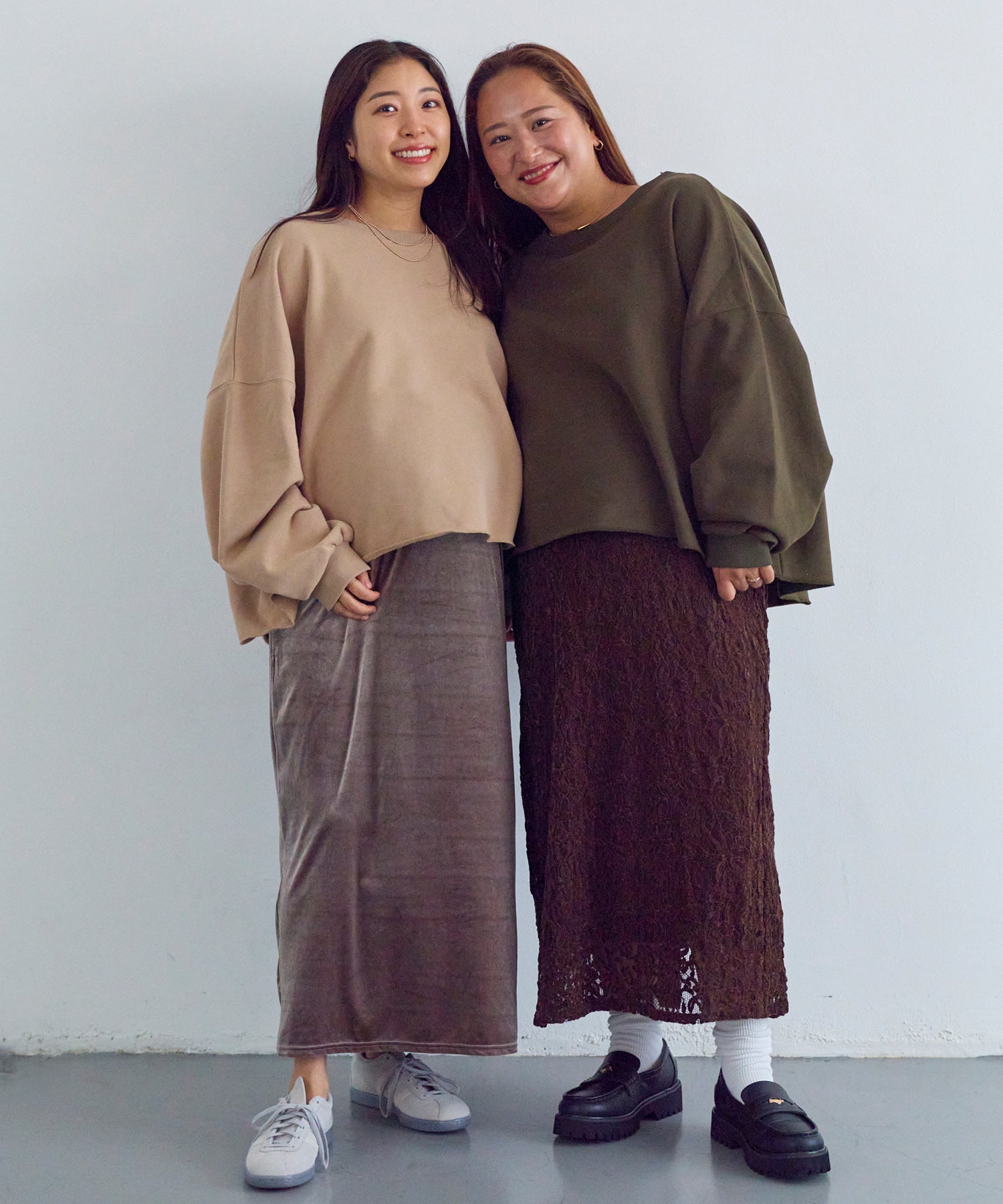 妊婦さんも着用可能なゆったりサイズ