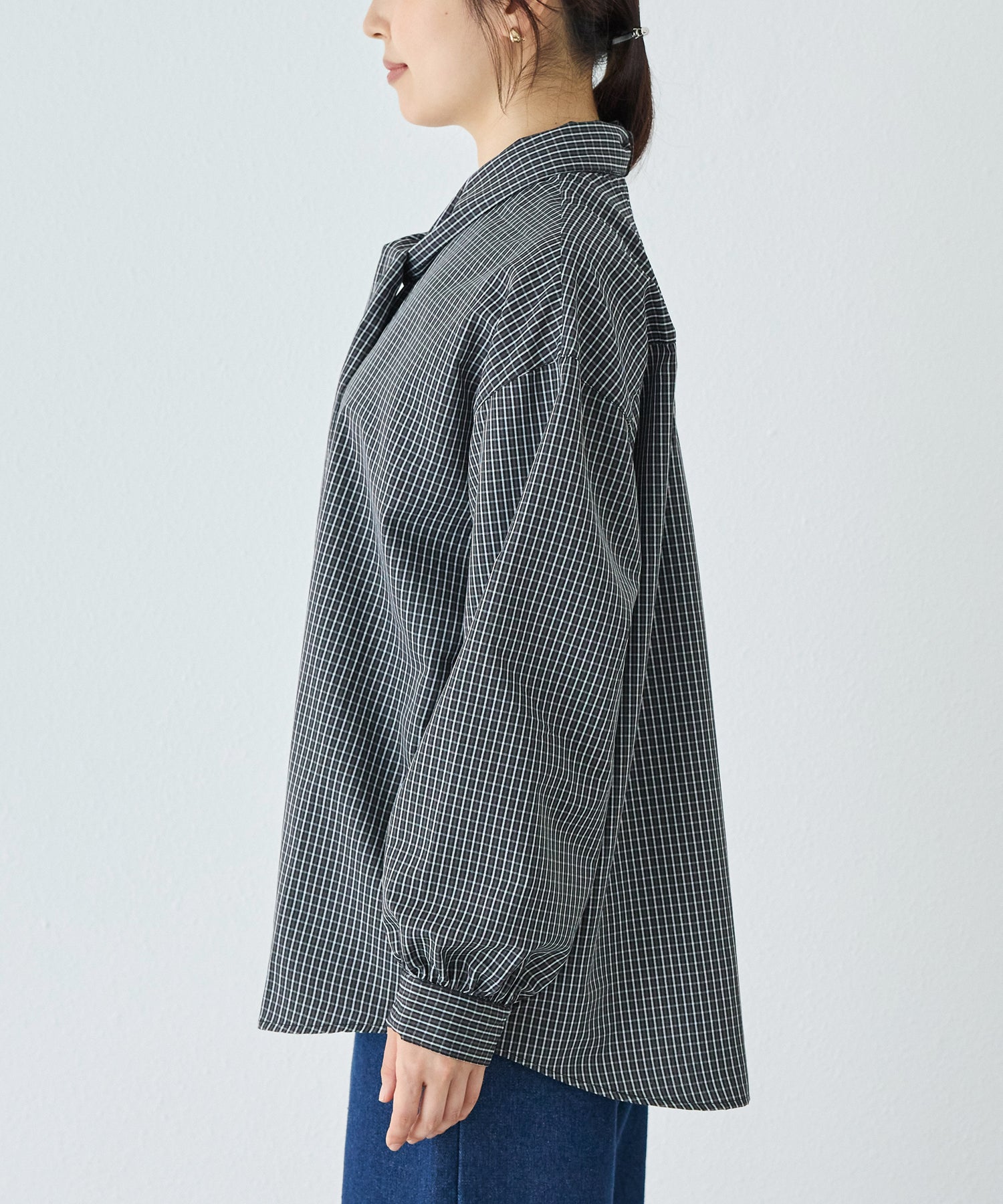 サイド model:162cm 着用サイズ:M