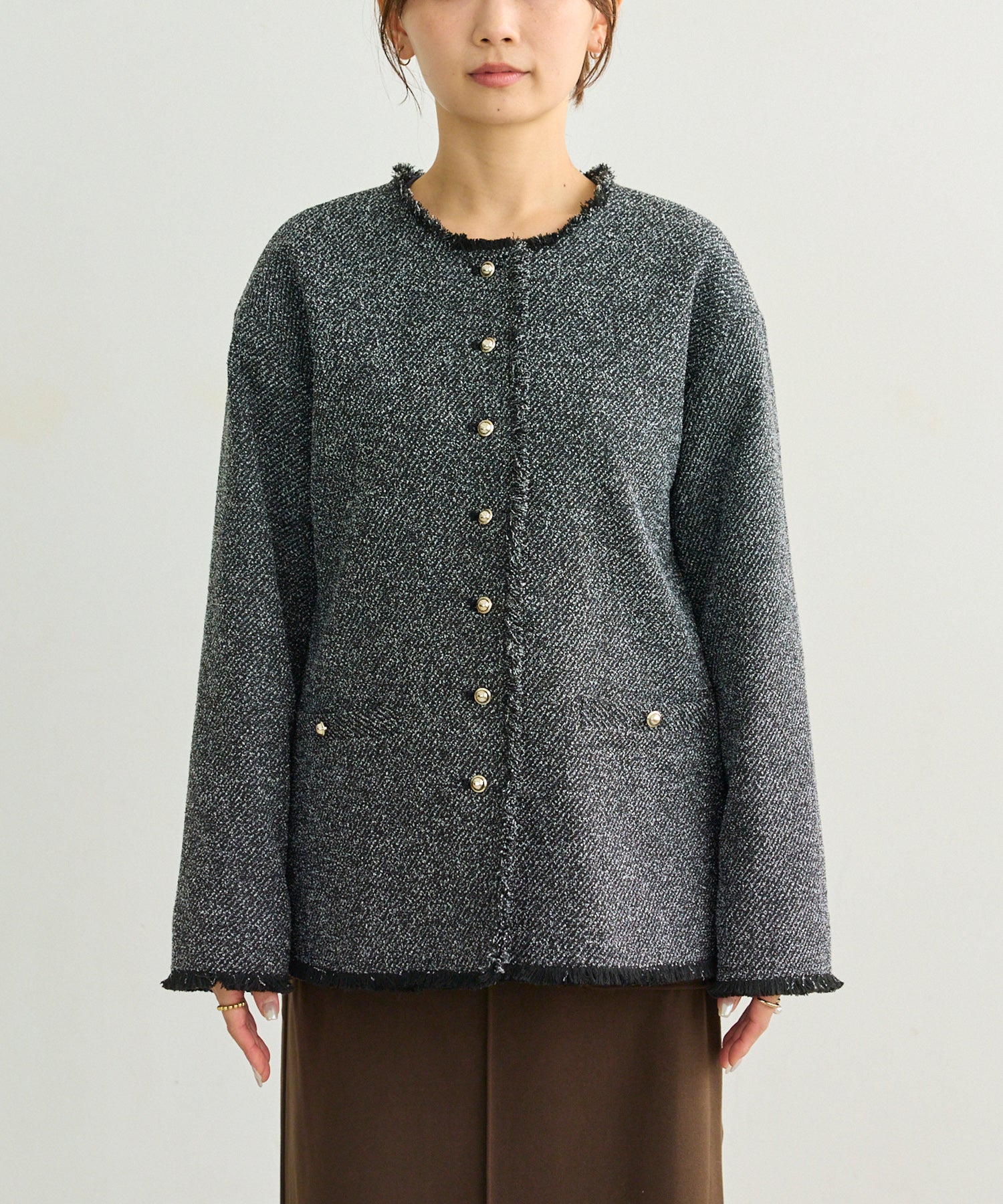 フロント model:156cm 着用サイズ:M