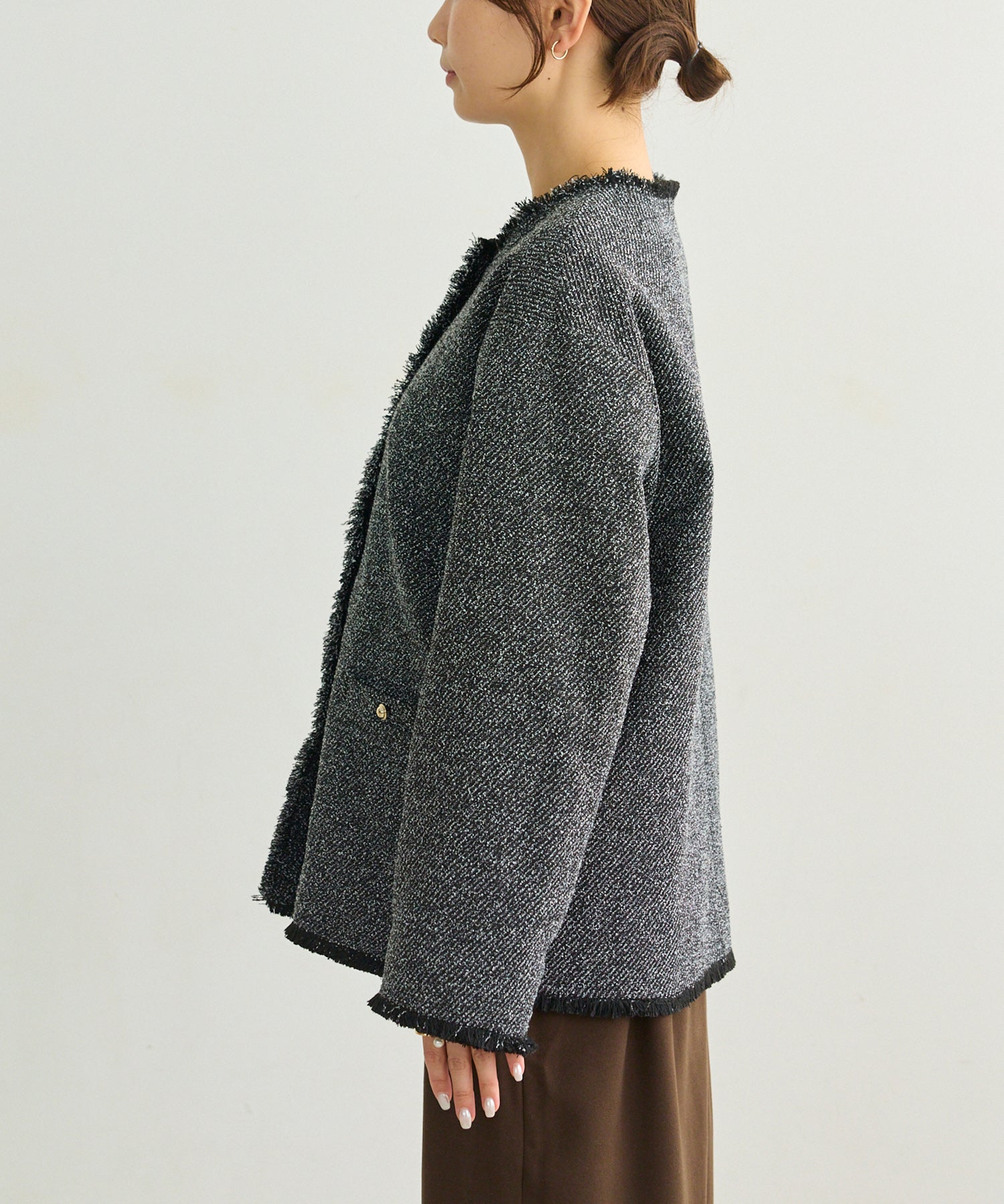 サイド model:156cm 着用サイズ:M