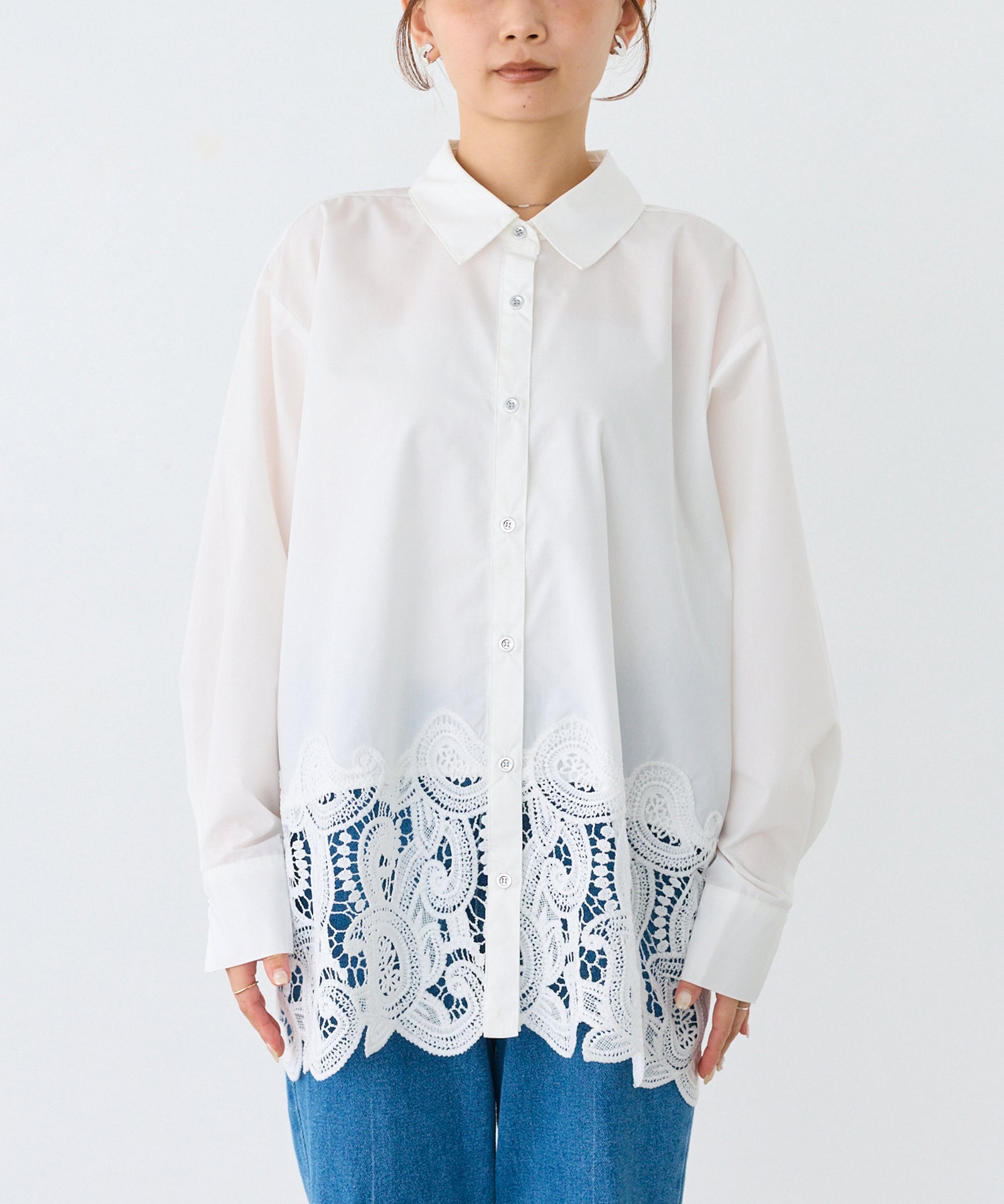フロント model:156cm 着用サイズ:M