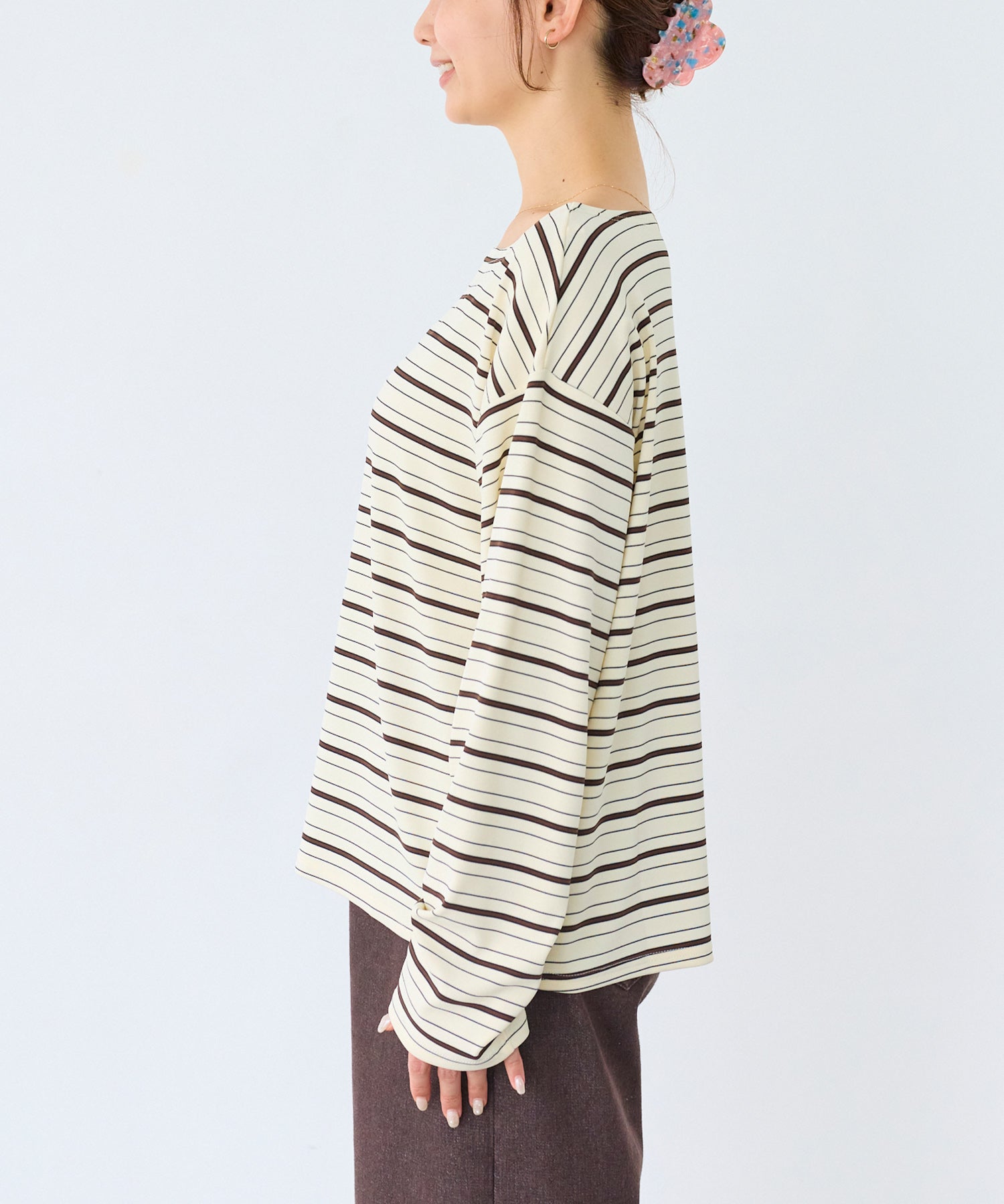 サイド model:156cm 着用サイズ:M