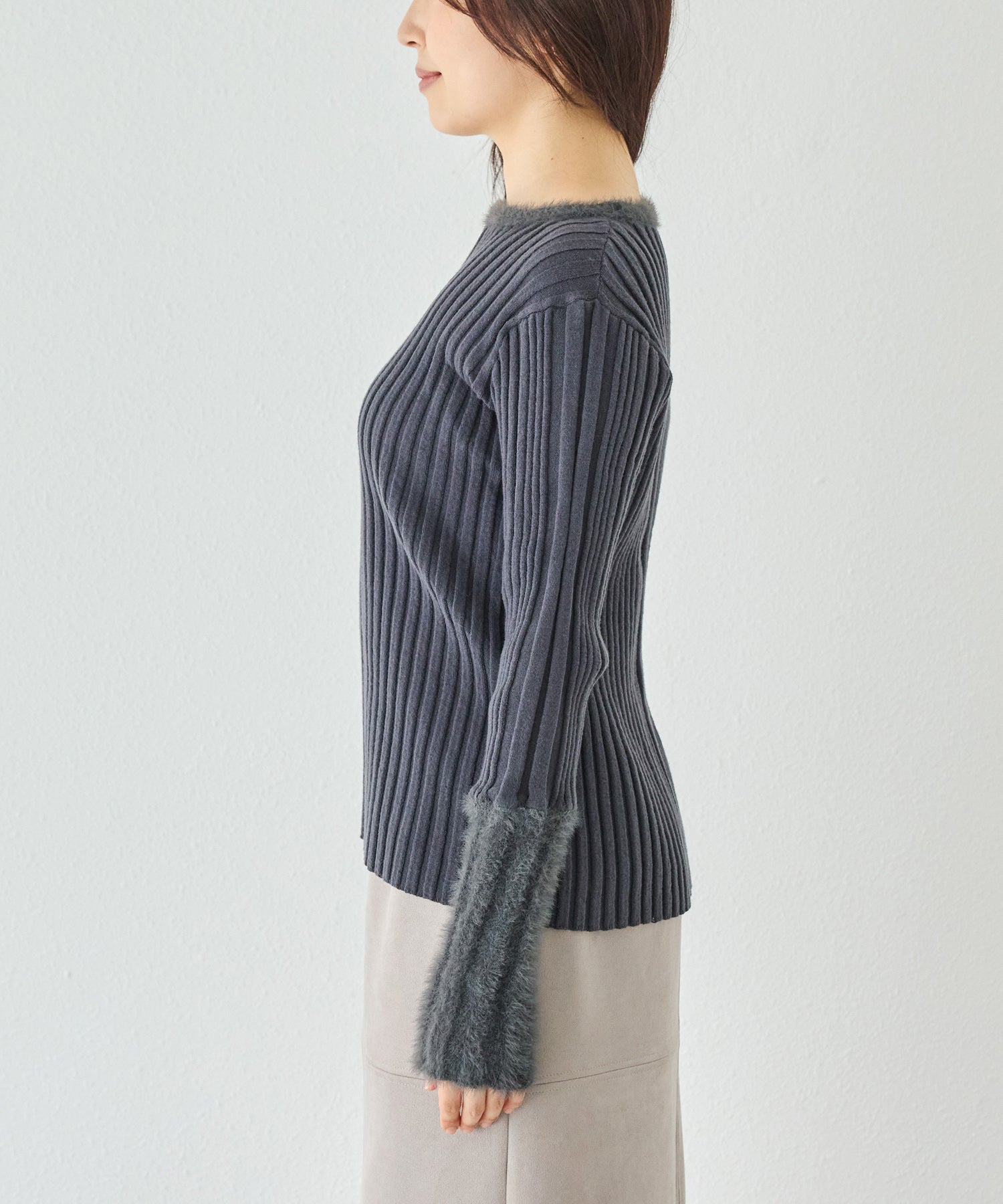 サイド model:162cm 着用サイズ:F