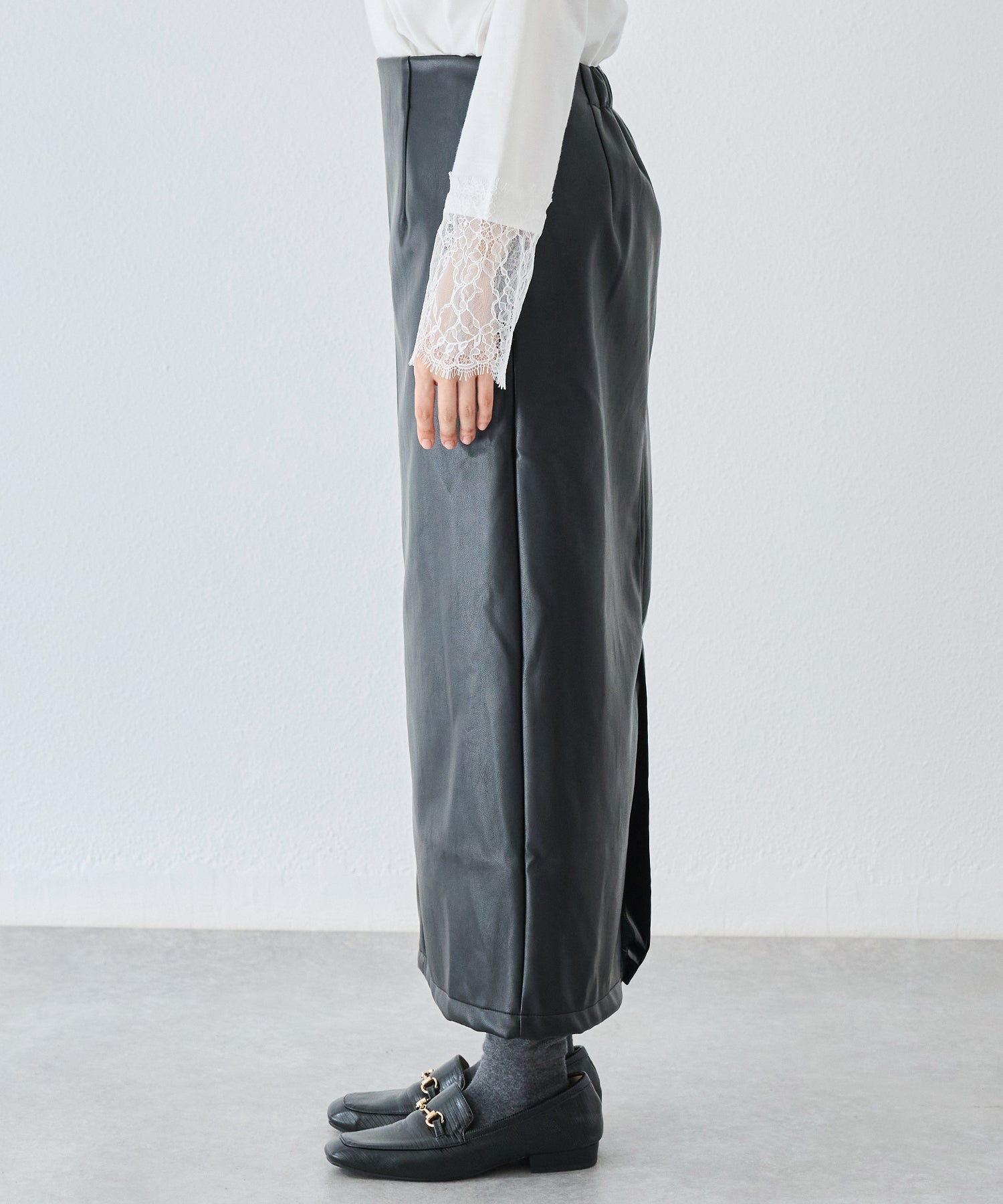 サイド model:162cm 着用サイズ:M
