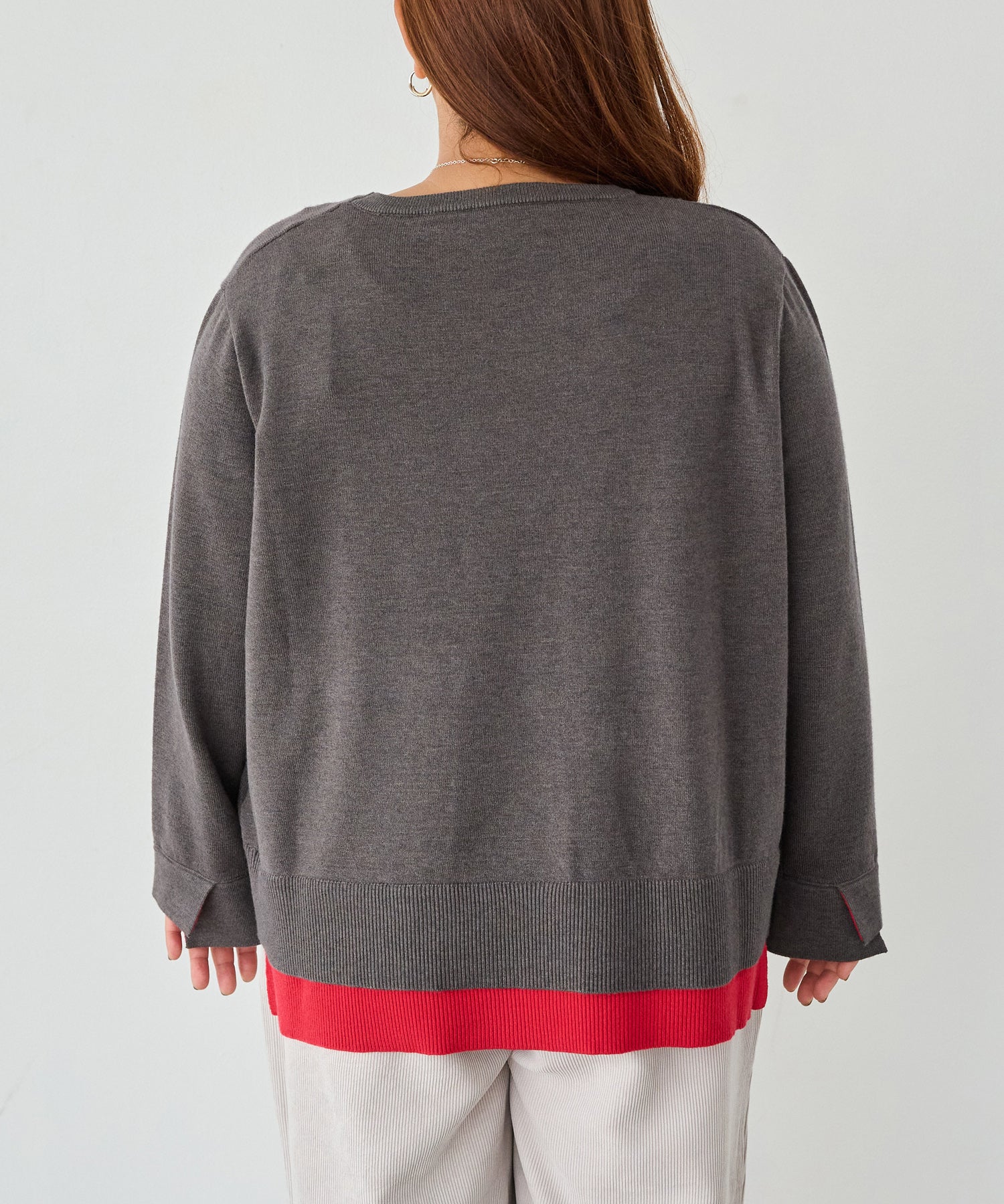 バック model:161cm 着用サイズ:3L