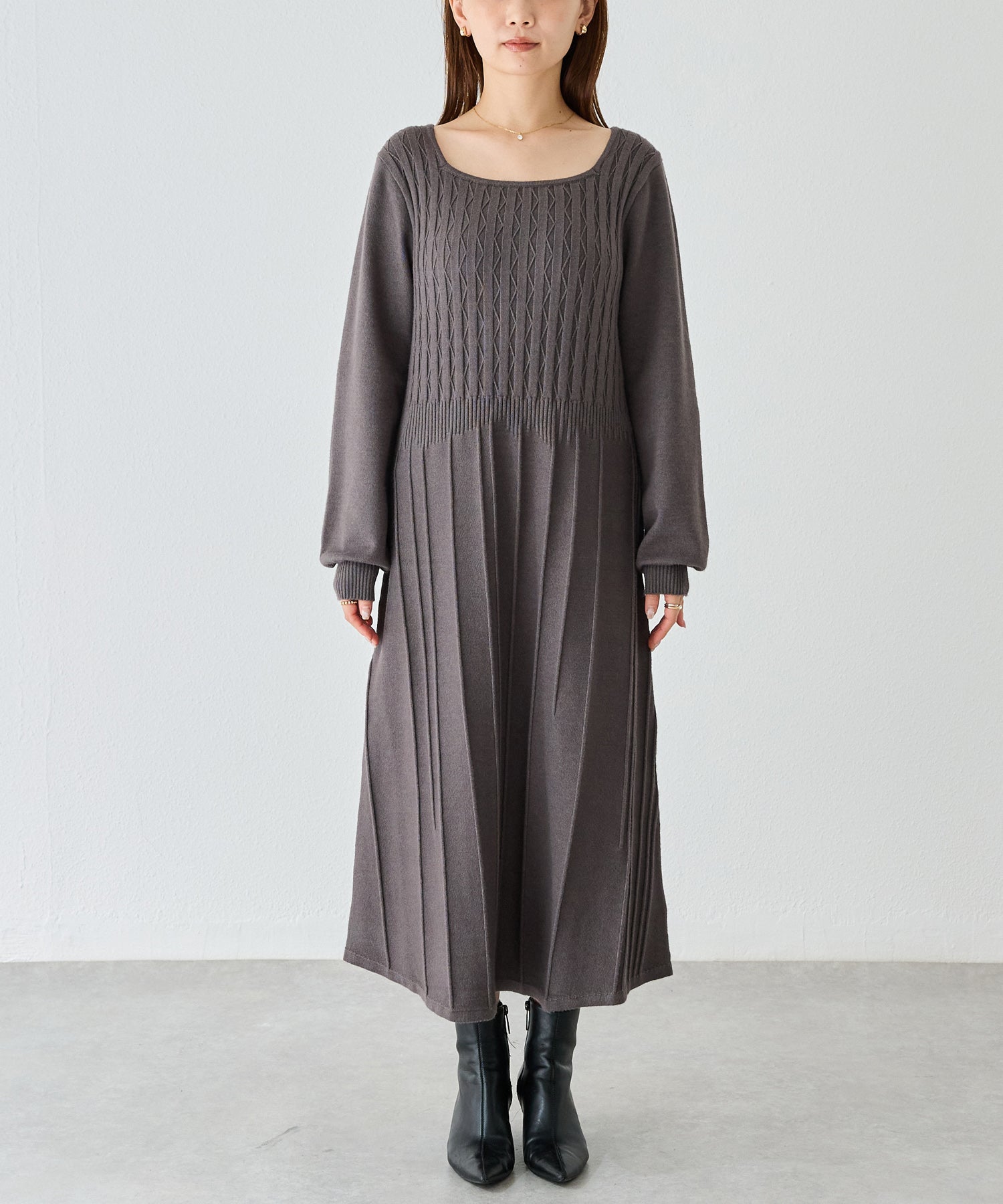 フロント model:156cm 着用サイズ:F