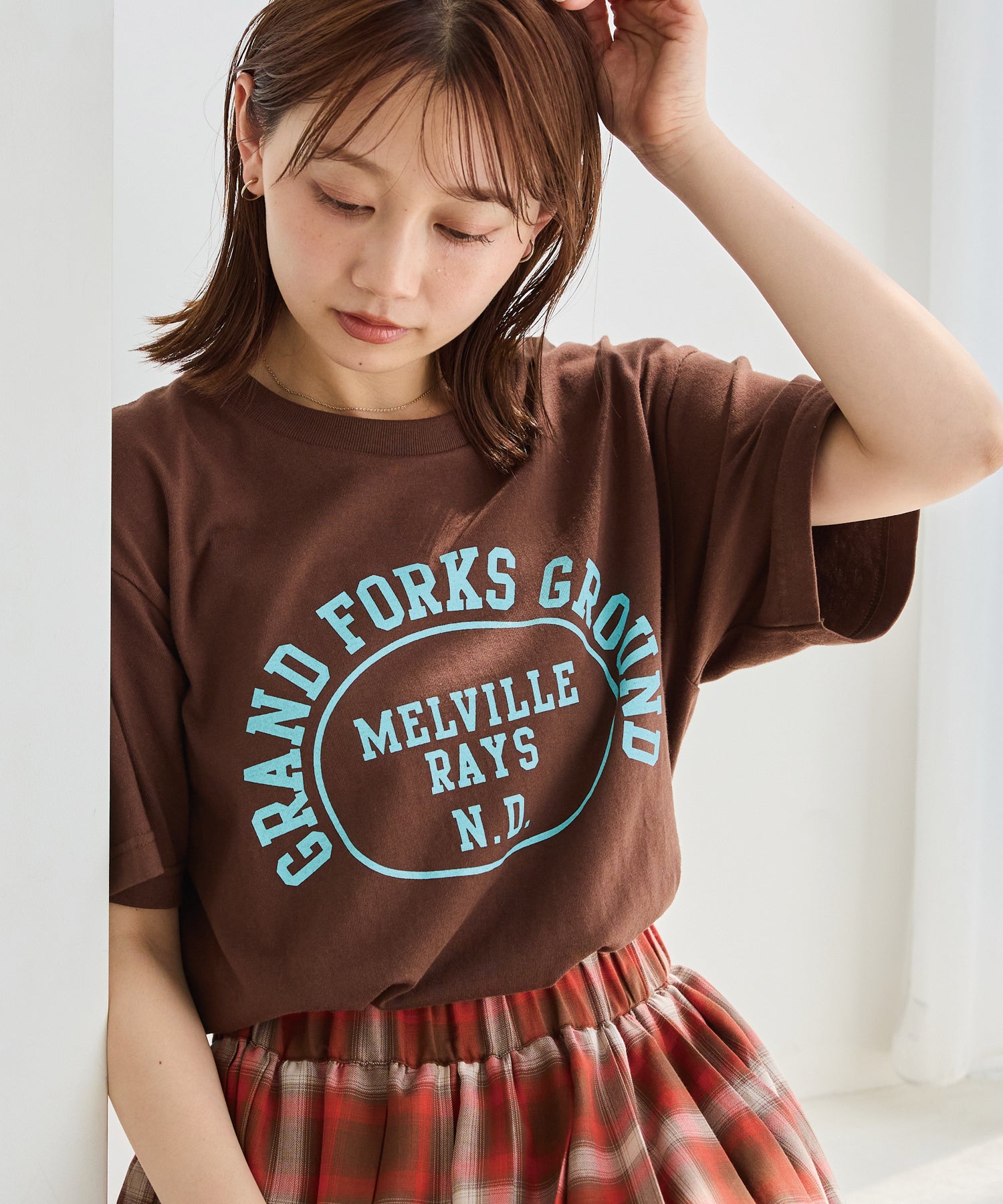 ダークブラウン model:156cm 着用サイズ:M