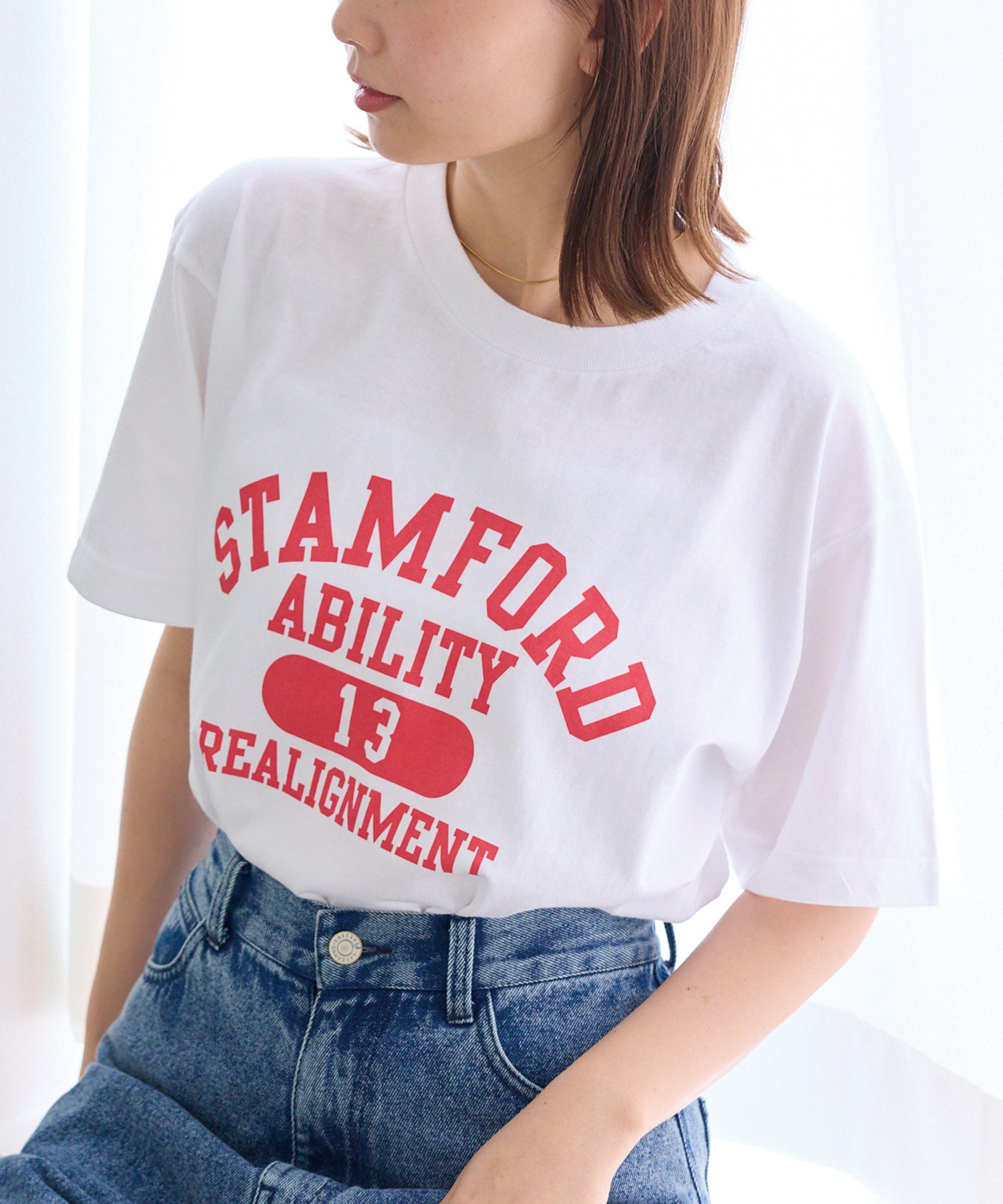 ホワイト model:156cm 着用サイズ:M