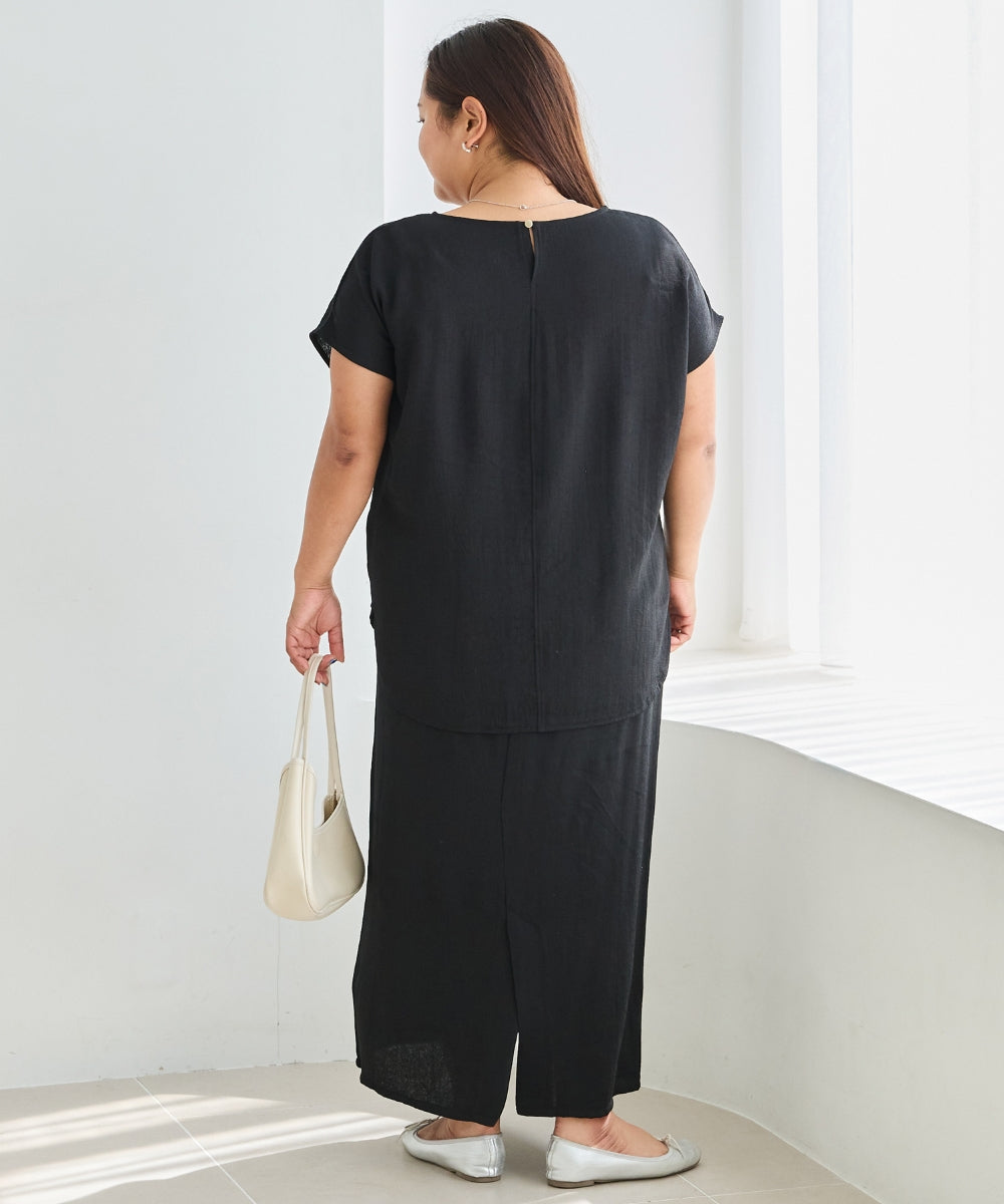 ブラック model:161cm 着用サイズ:3L
