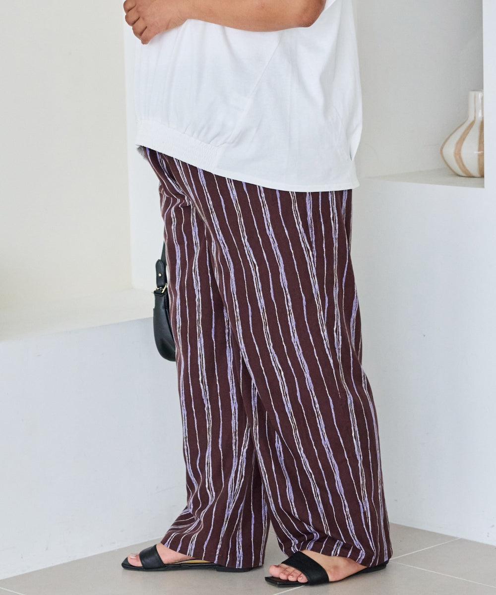 ブラウン model:161cm 着用サイズ:3L