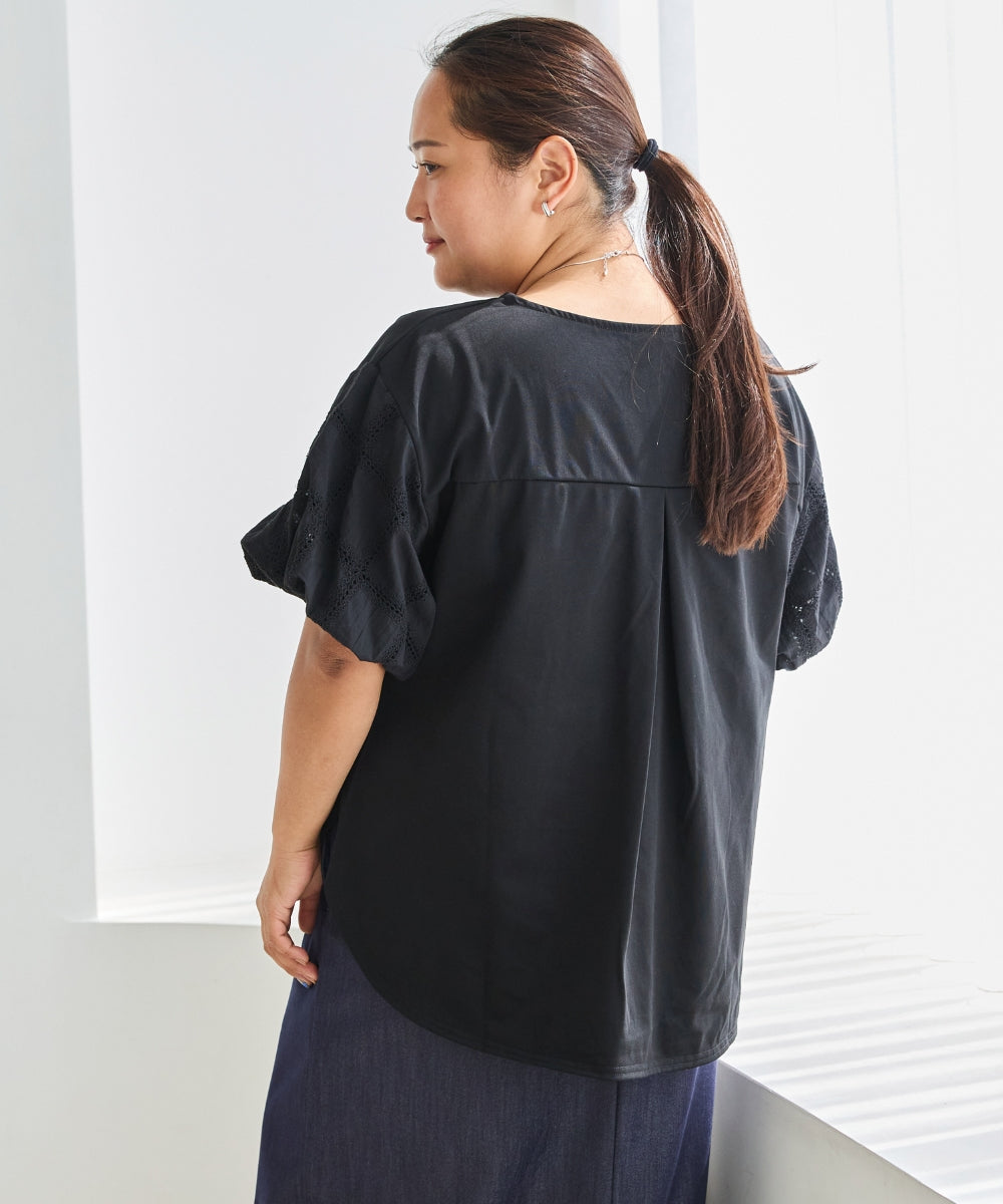 ブラック model:161cm 着用サイズ:3L
